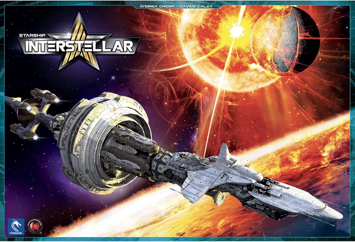 Pendragon Studios Starship Interstellar Strategy Board Game 4