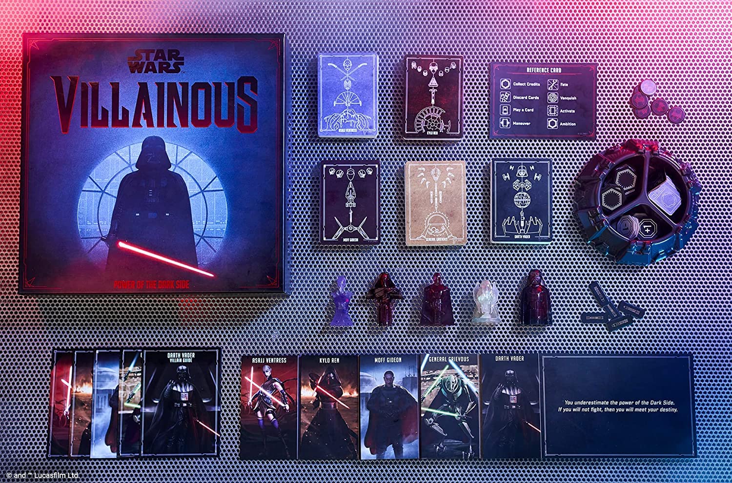 Ravensburger Star Wars Villainous: Power of the Dark Side – Darth Vader Expansion 8