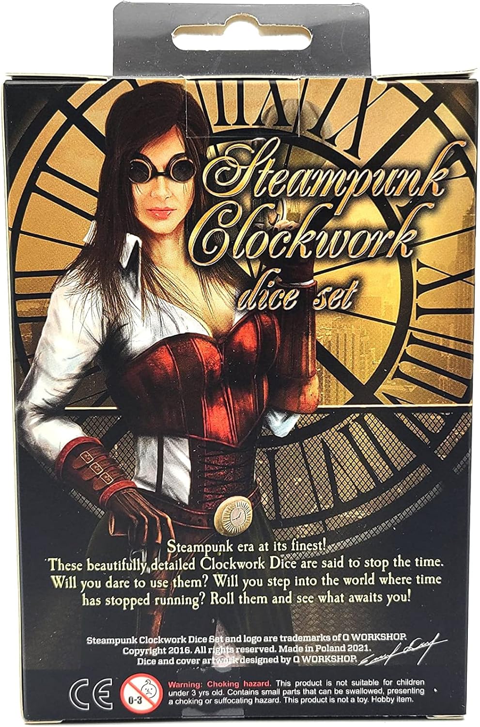 Q Workshop Set 7 Nuts Nautical Apparatus Dice Set 3