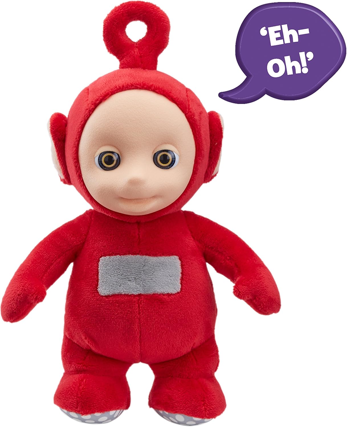 Teletubbies Talking Po Soft Toy - Red Plush Interactive Figure for Toddlers