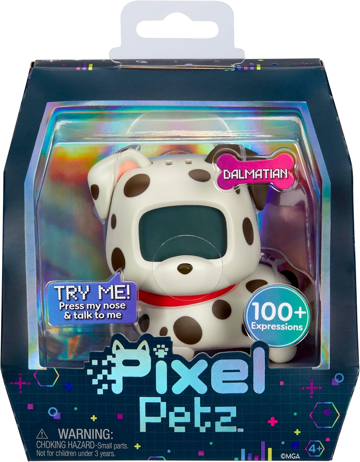 MGA Entertainment Pixel Petz - Dalmatian - Interactive Digital Pet Dog - Ages 3+ 3
