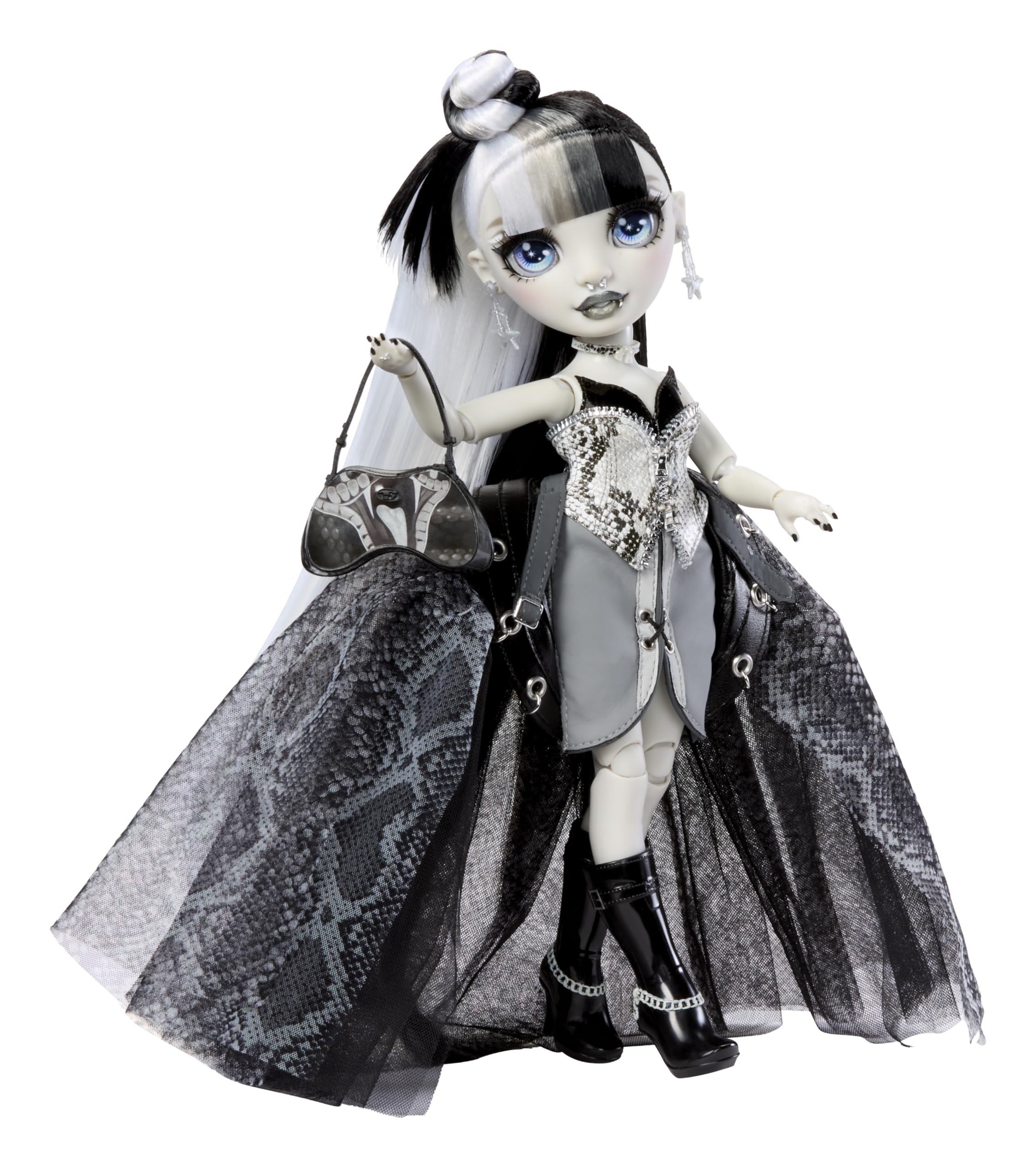 Rainbow High Heather Grayson Shadow High Fashion Doll - 28 cm Posable Doll with Luxe Outfit & Accessories 3