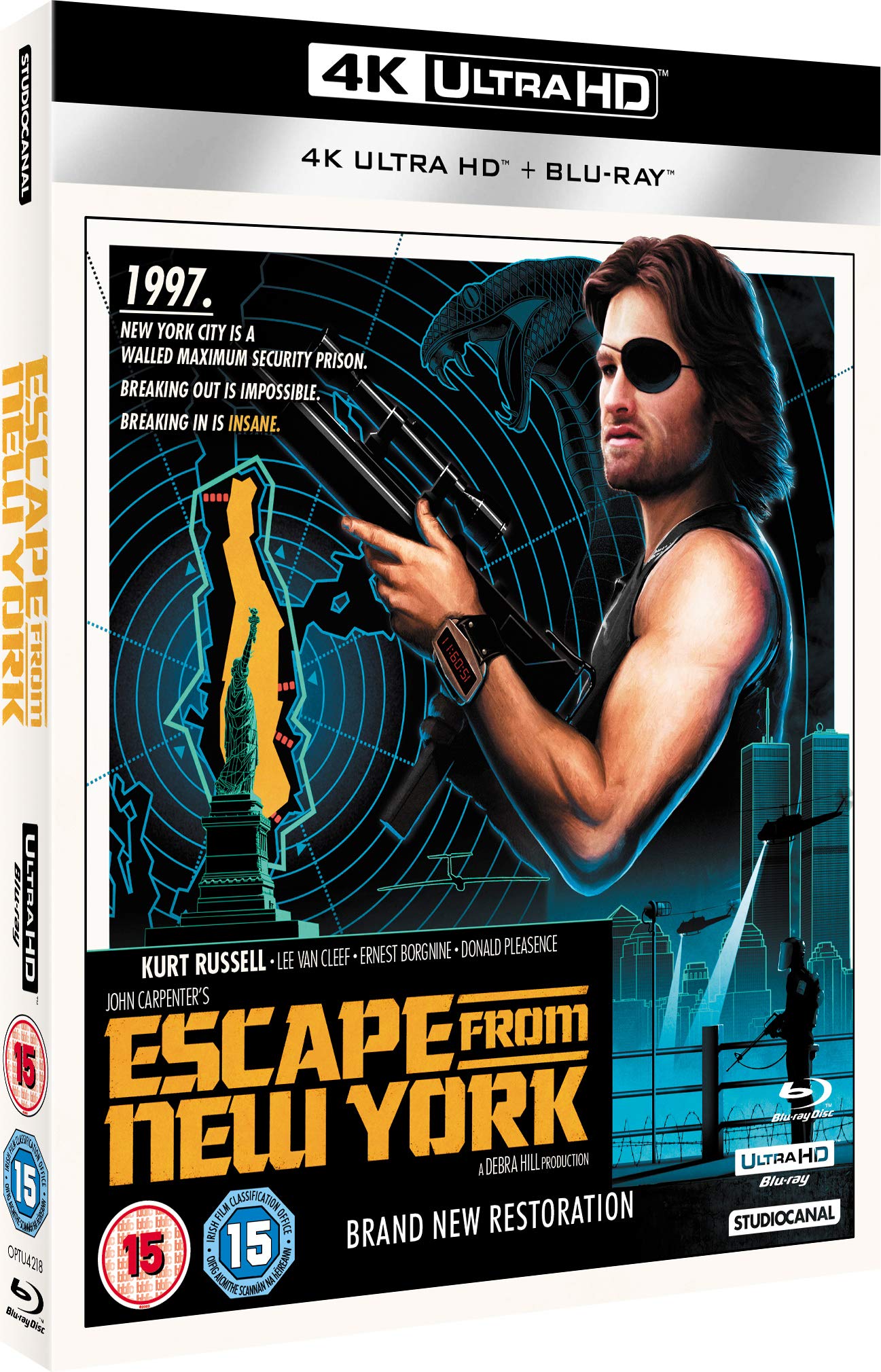 Escape From New York [4K UHD Blu-ray]