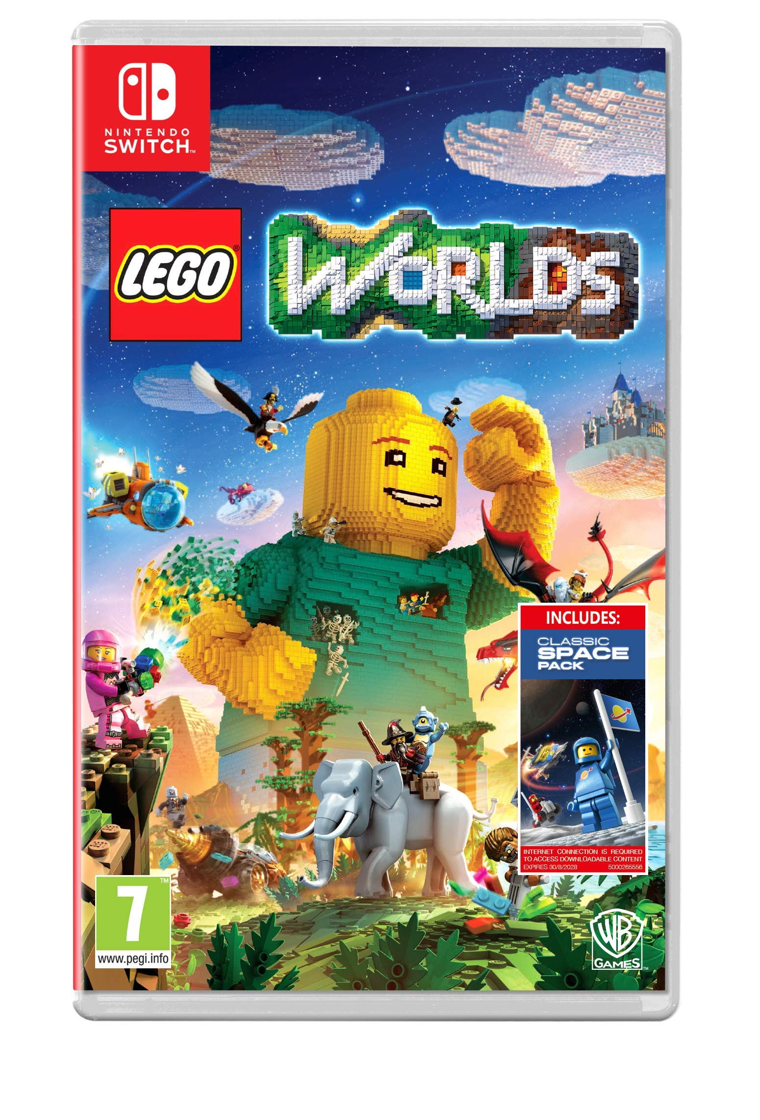 LEGO Worlds - Nintendo Switch with Classic Space Pack DLC 3