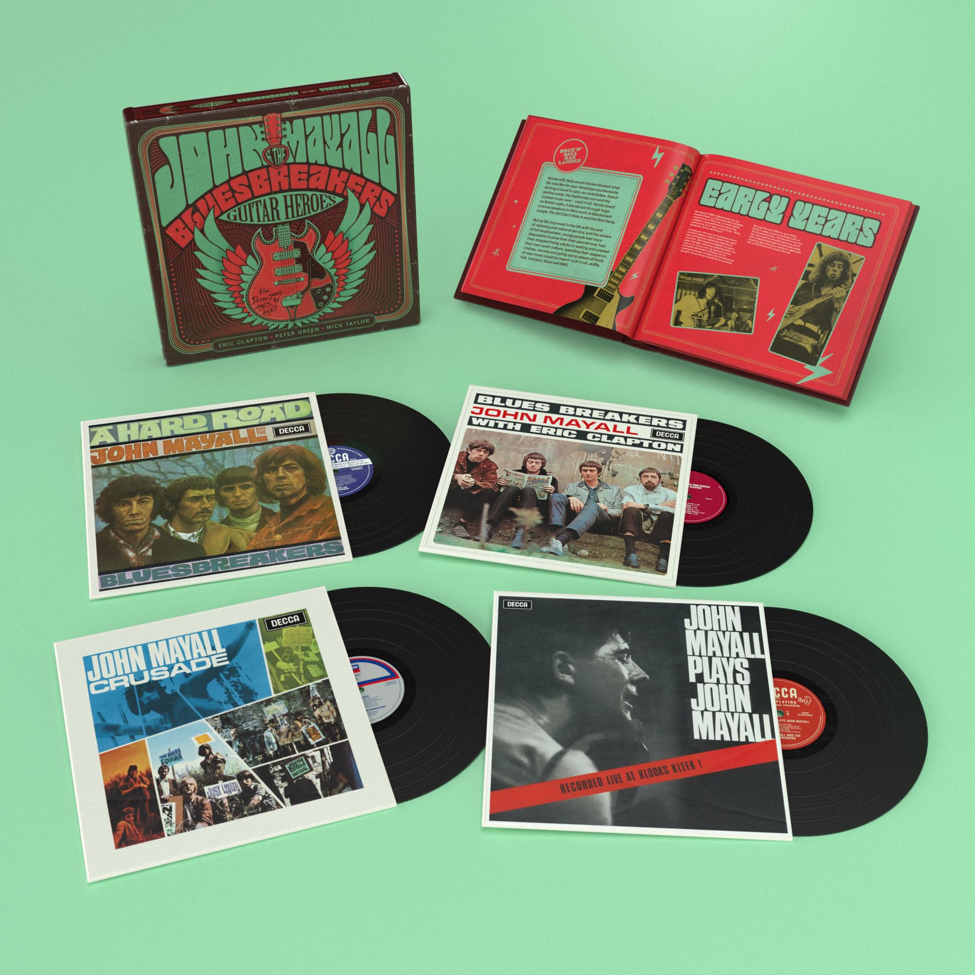 John Mayall & The Bluesbreakers - Guitar Heroes: The Decca Years 1965–1967 [4LP Box Set Vinyl]