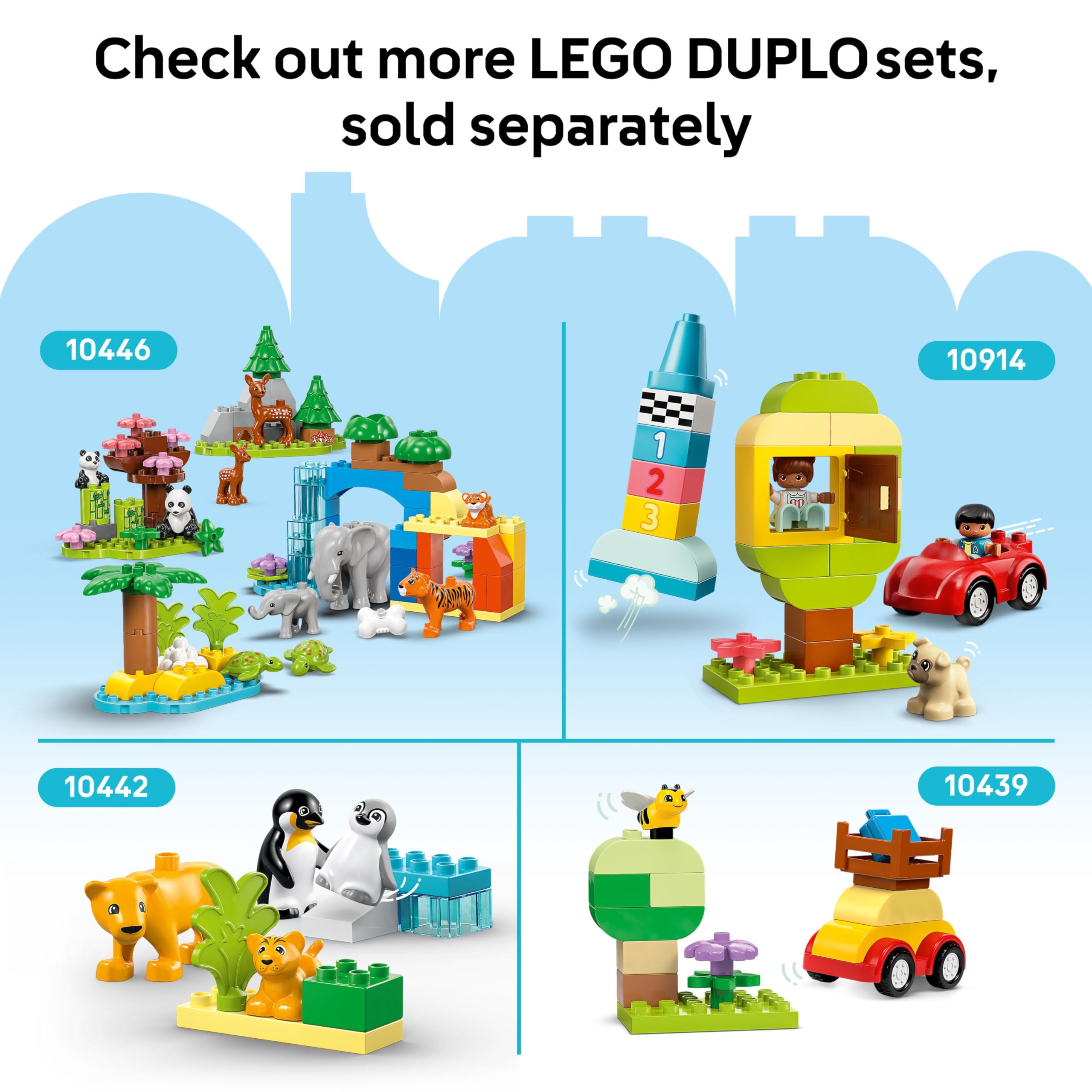 LEGO DUPLO Green Building Plate Construction Toy | Model 10460 | Ages 1.5+ 6