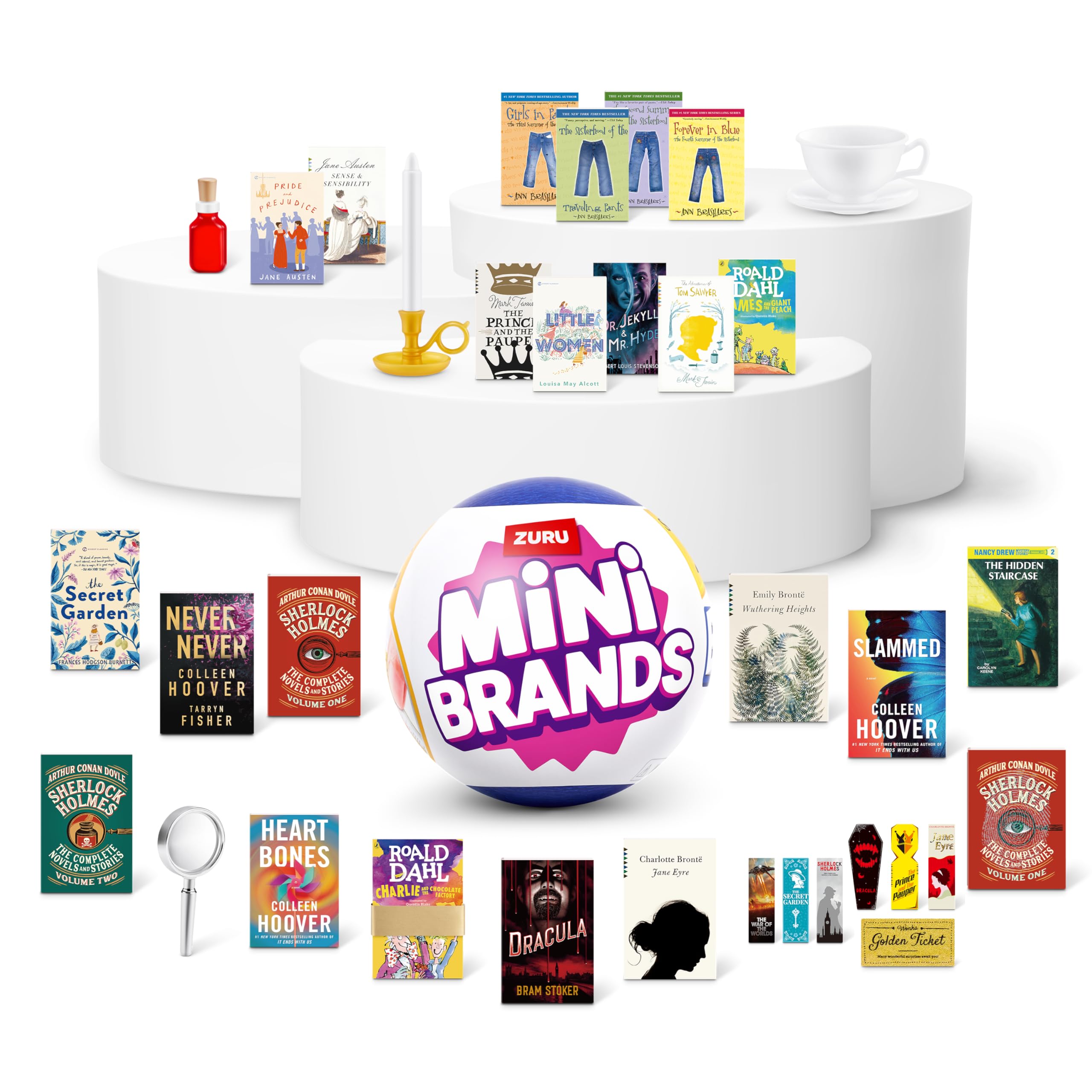 Mini Brands Mini Books Series 2 - Collectible Miniature Book Capsule by ZURU 5