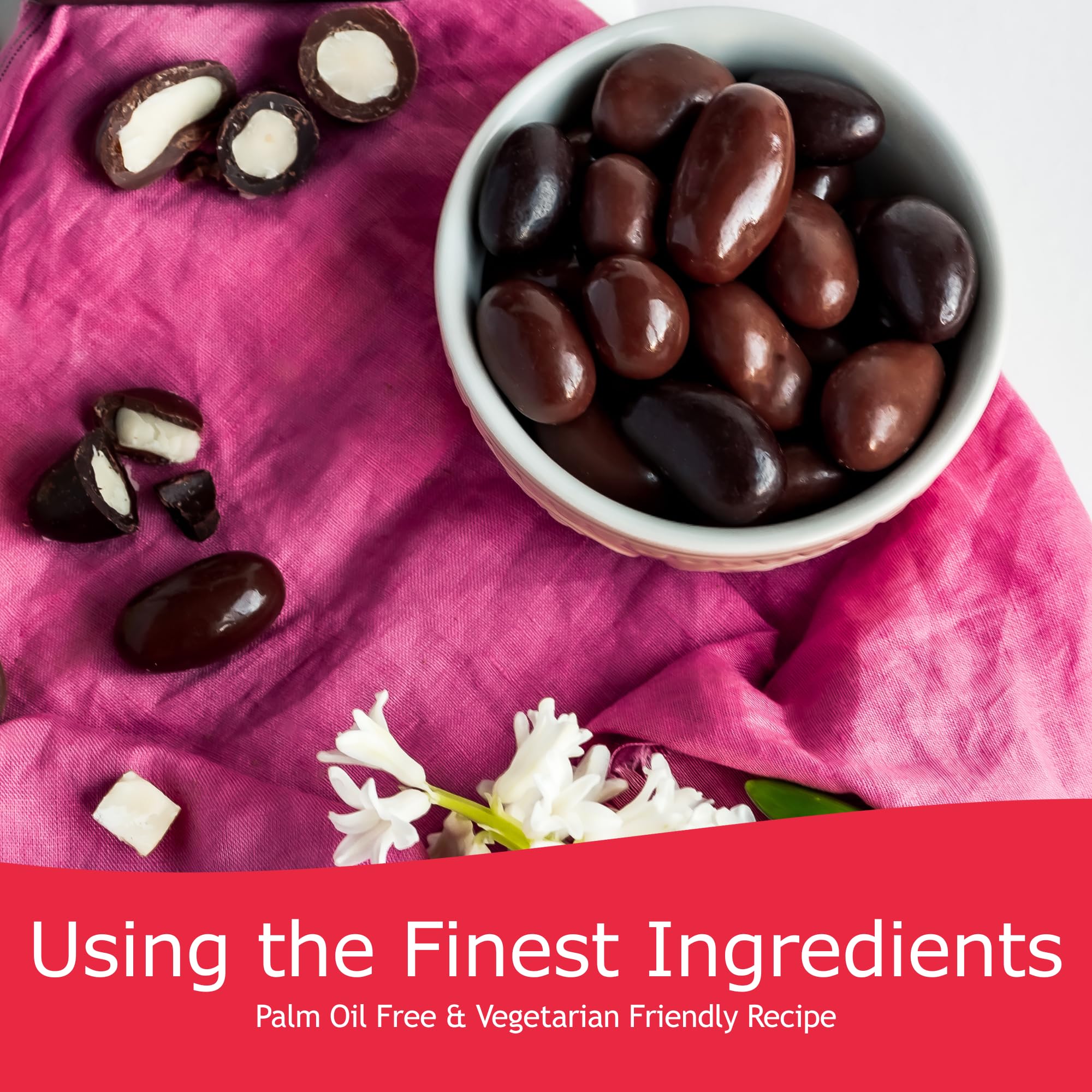 Rita Farhi Milk Chocolate Coated Brazil Nuts Luxury Gift Jar 740g 8