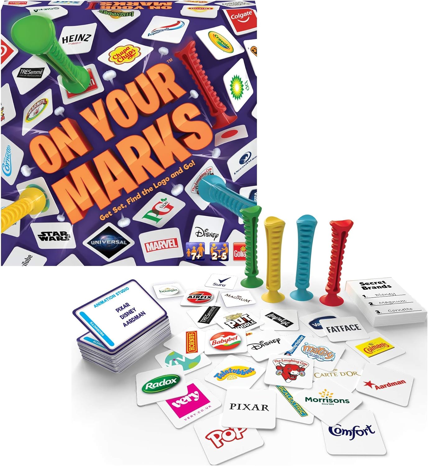 Goliath Games On Your Marks Board Game 3