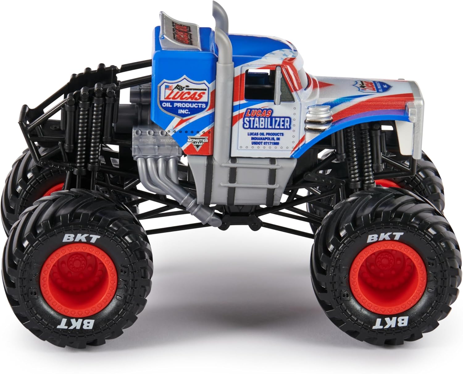 Monster Jam 1:24 Scale Die-Cast Stabilizer Truck - Official Monster Truck with Working Suspension 3
