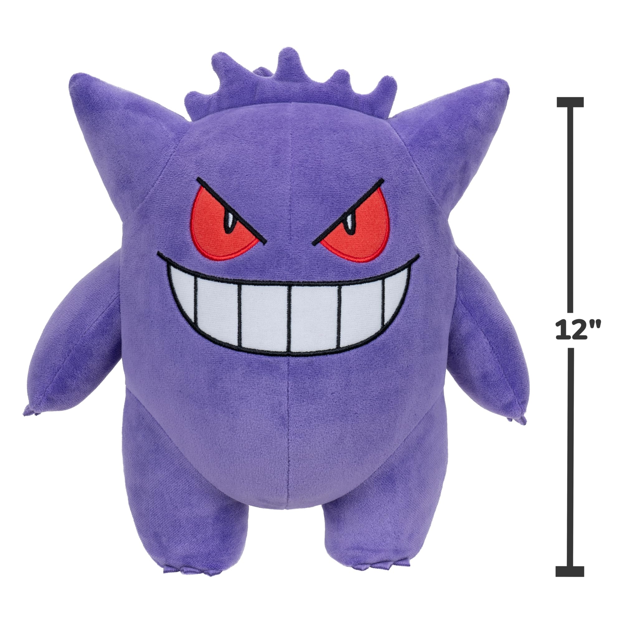 Pokémon Gengar Plush - 12-Inch Soft Stuffed Animal with Authentic Details 4