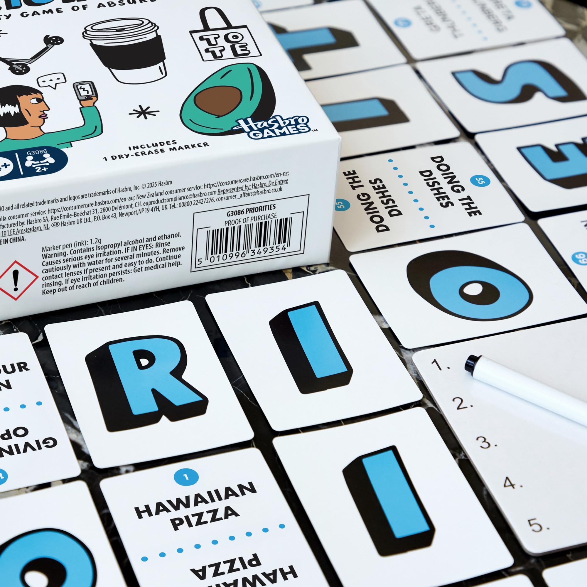 Hasbro Gaming Priorities Game - English Version 9