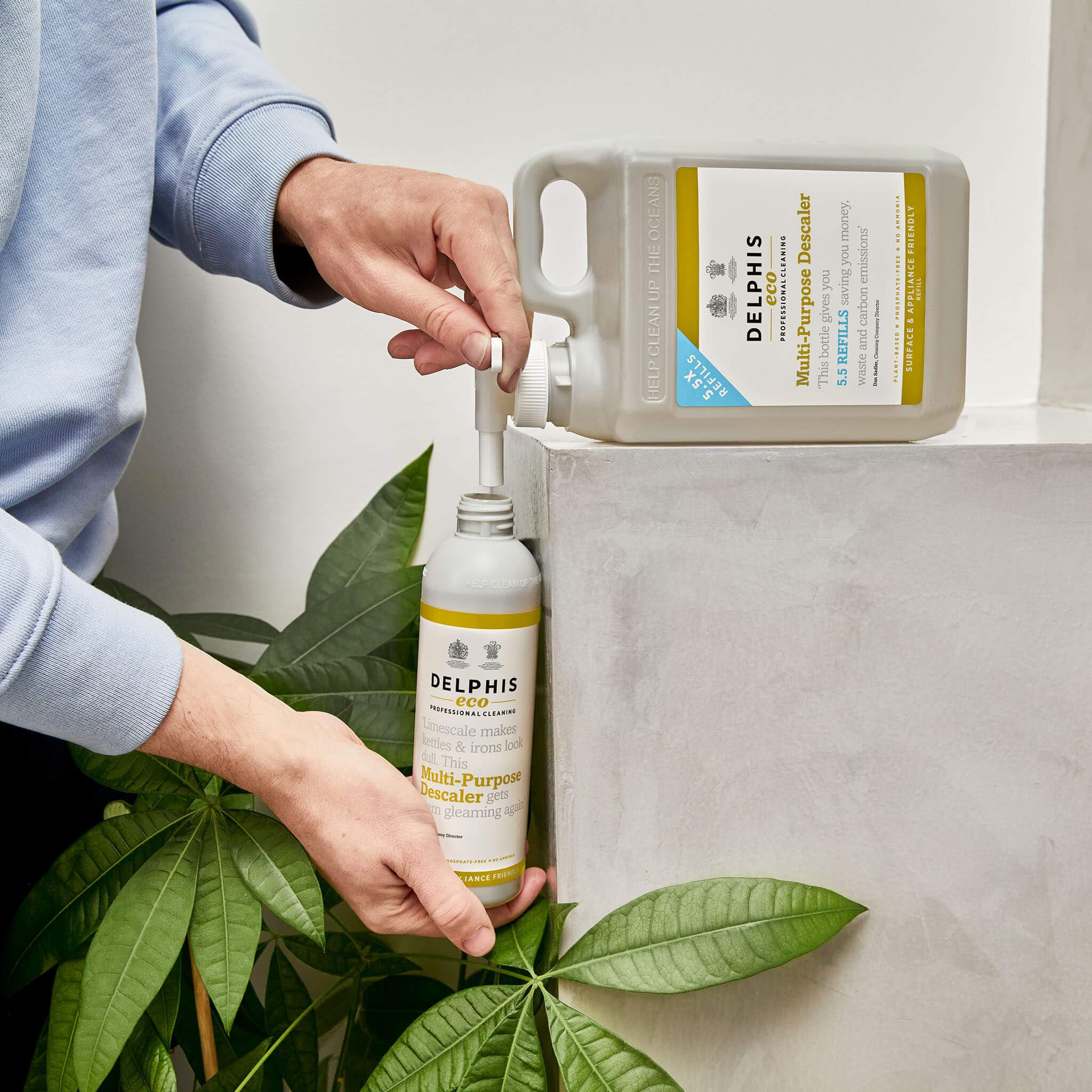 Delphis Eco Multi Purpose Descaler - Plant-Based, Vegan, Hydrochloric Acid-Free Limescale Remover, 350ml 6