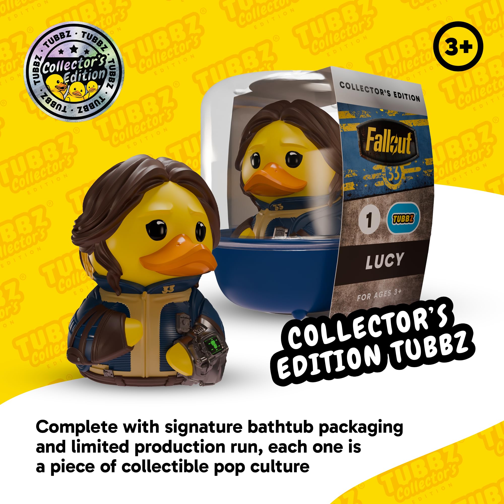 TUBBZ Original Stormtrooper - Shadow Stormtrooper Cosplaying Rubber Duck Figure | 9cm Tall 3