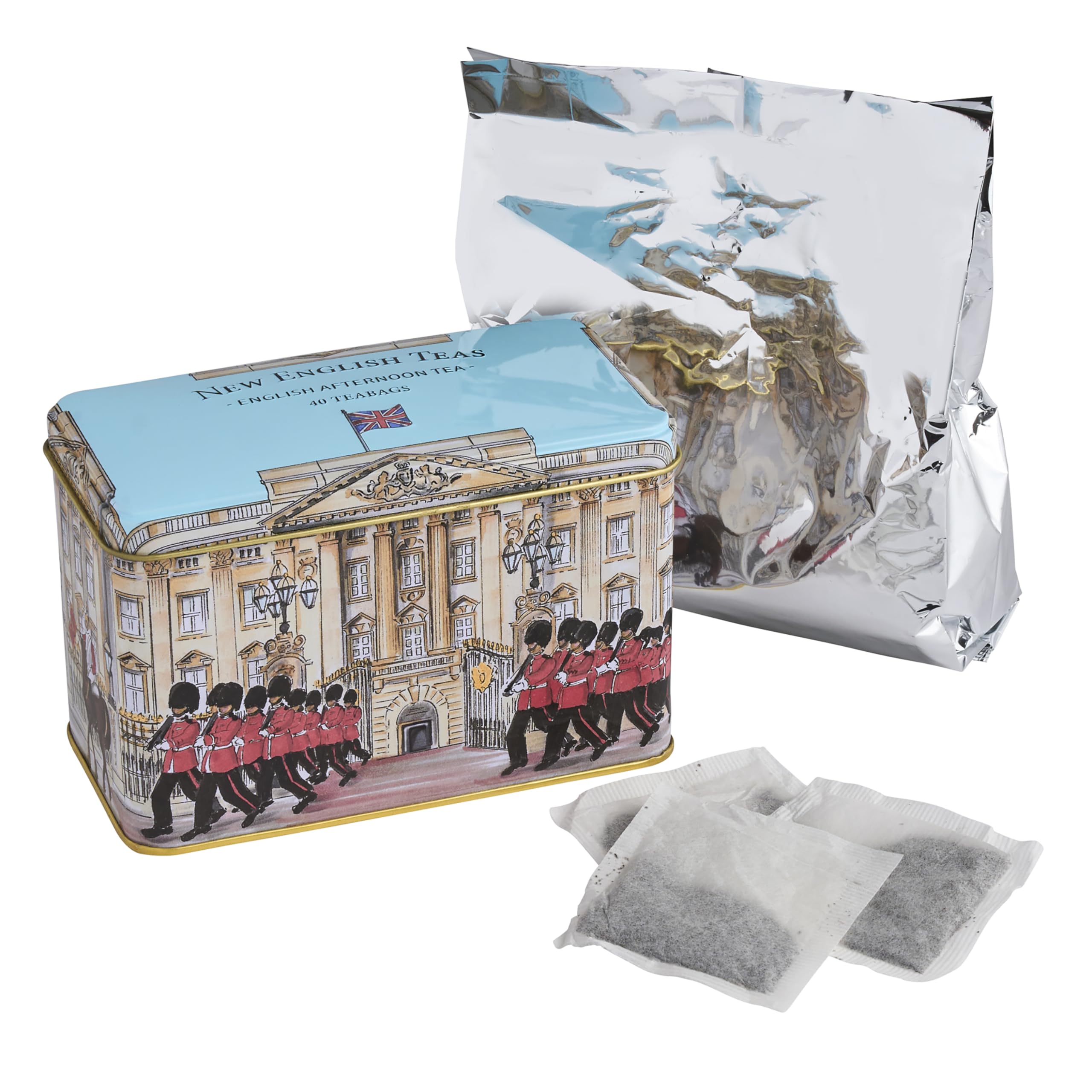 New English Teas Buckingham Palace Tin - English Afternoon Blend, 40 Tea Bags 4