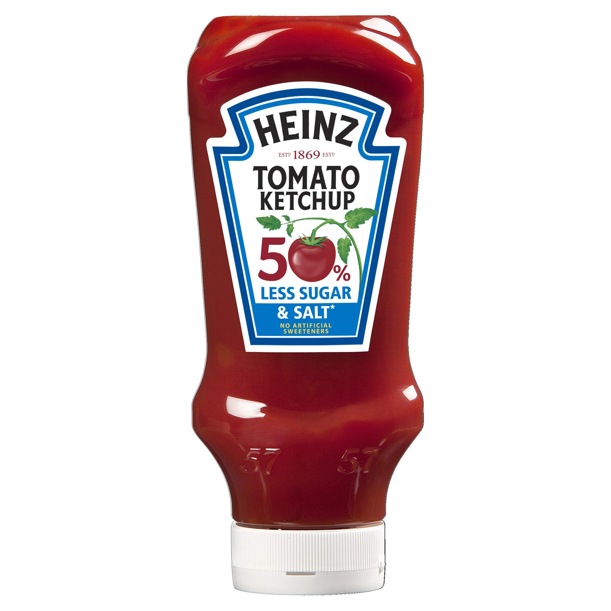 Heinz Tomato Ketchup 50% Less Sugar & Salt 800ml