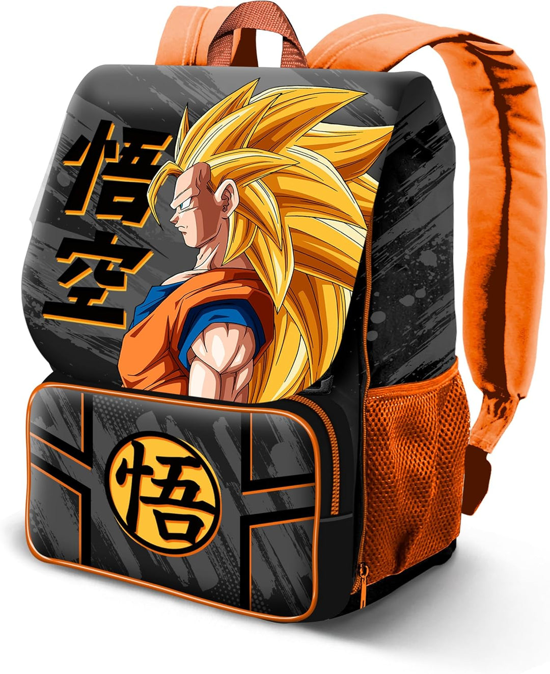 Karactermania Dragon Ball Warrior-EXP Expandable Backpack, Multicolour, 30 x 45 cm, Capacity 2 (06736)