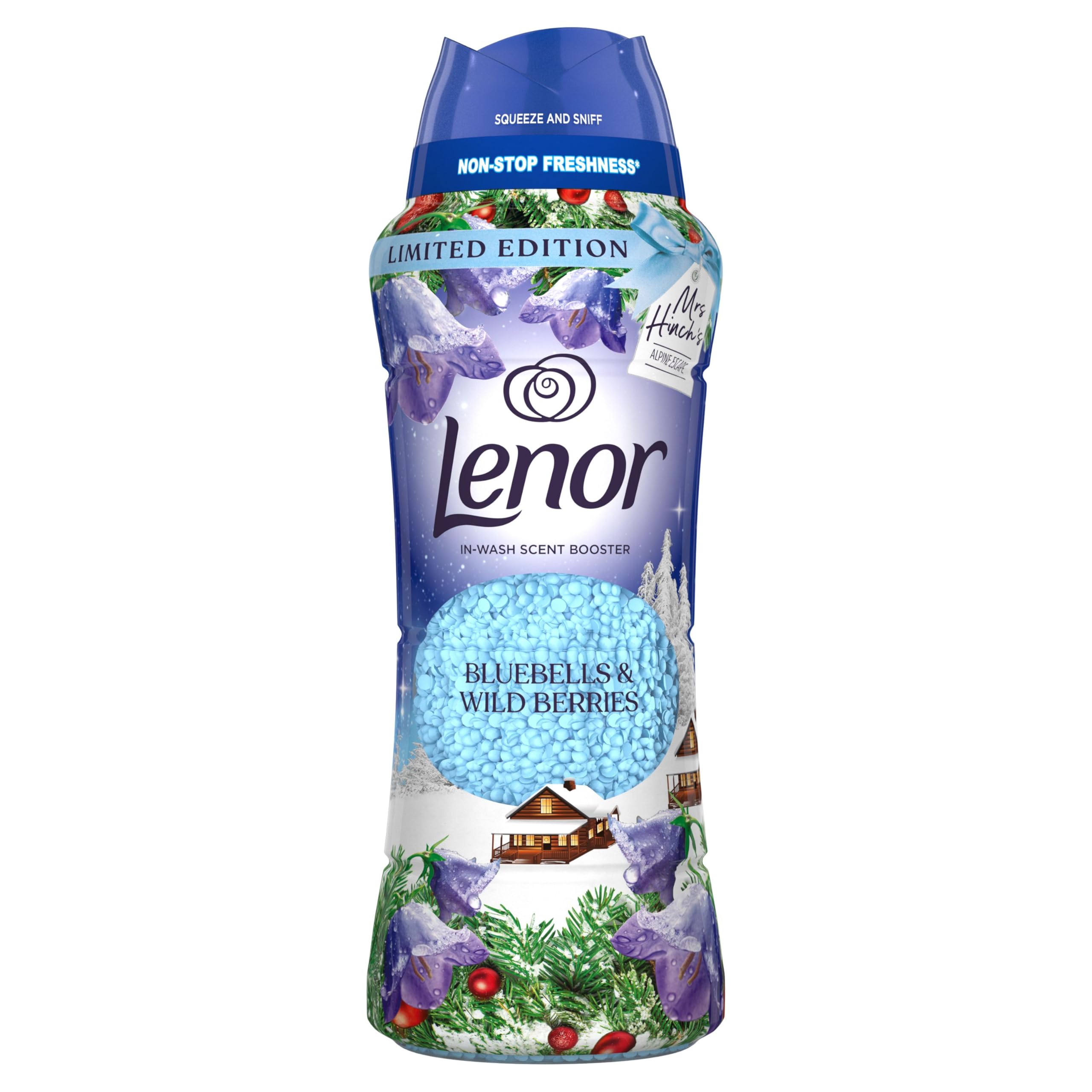 Lenor - Scent Boosters In-Wash Beads (495g) Bluebells & Wild Berries