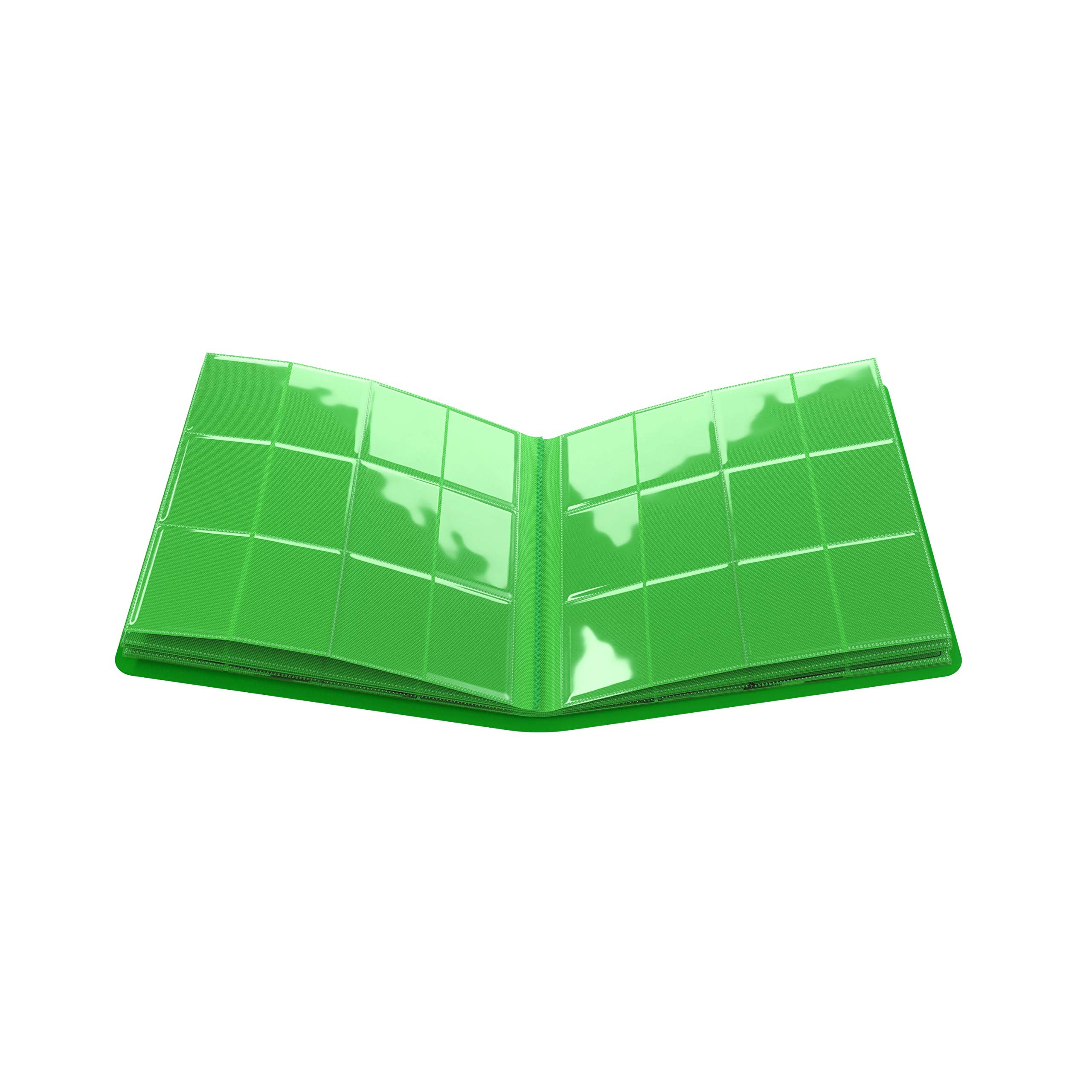 Gamegenic Casual Album 24-Pocket - Green Collectible Card Storage for Double-Sleeved Cards 5