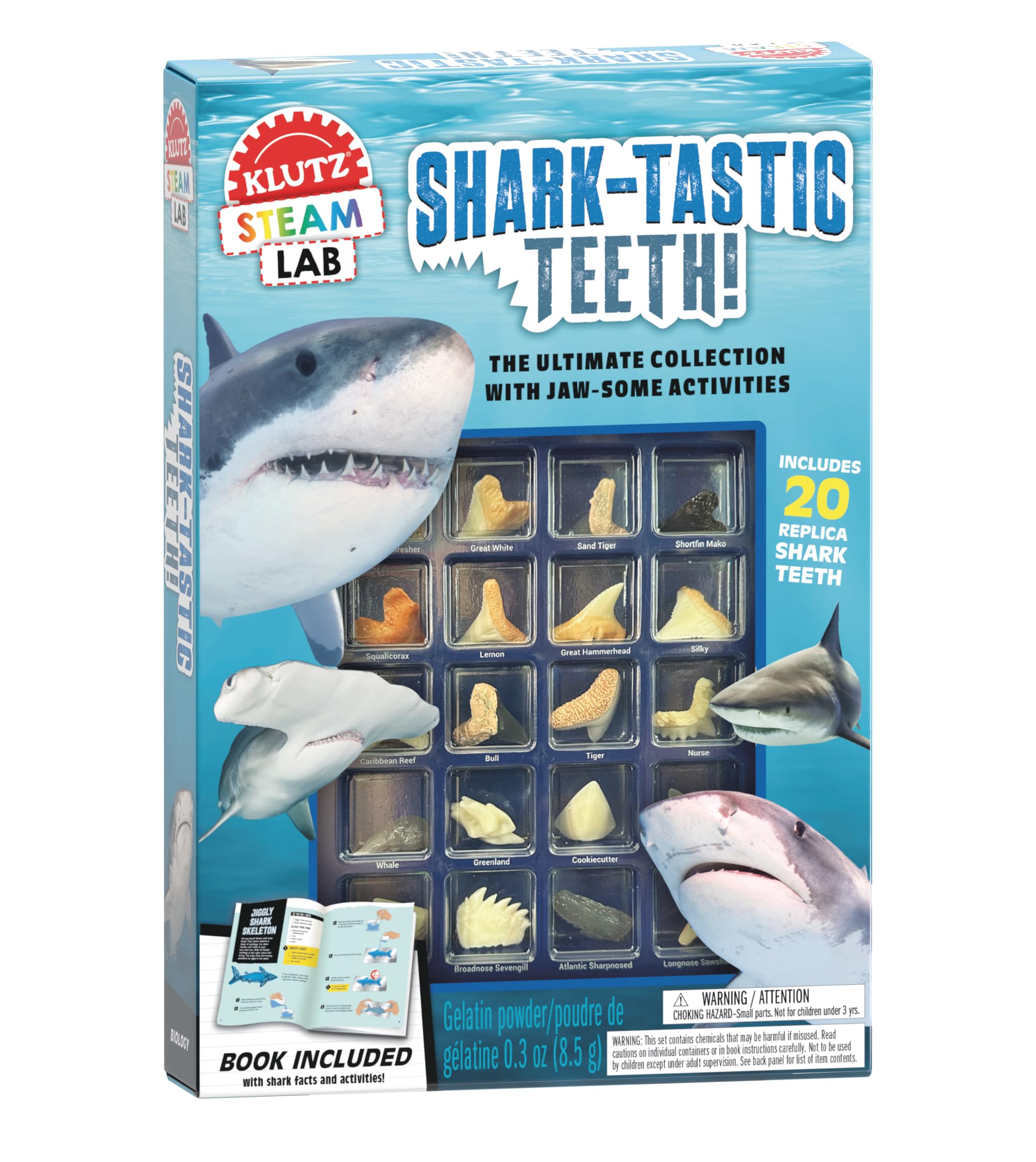Klutz STEAM Lab Shark-tastic Teeth! Activity Kit | Ages 7-10 | English 1
