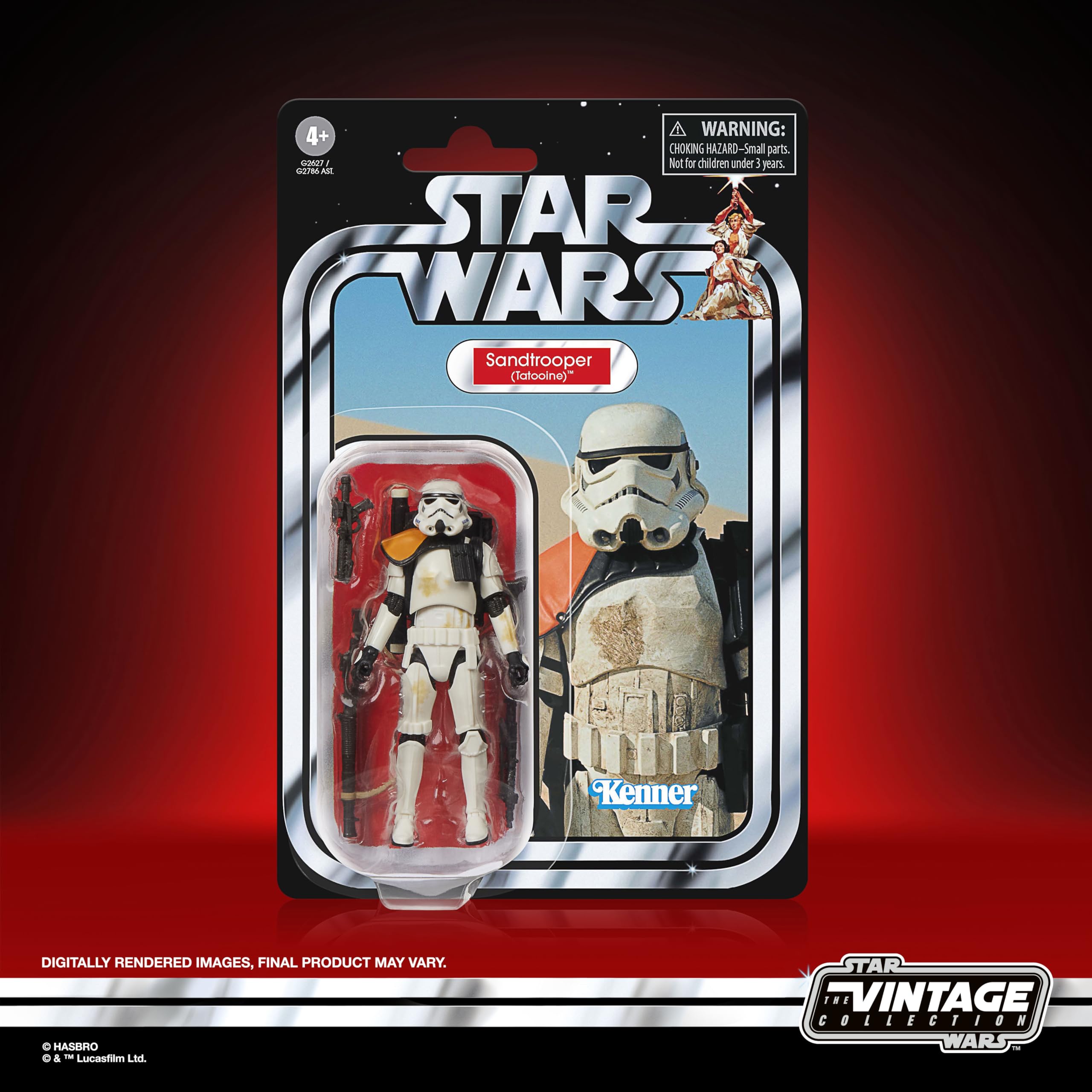 Star Wars The Vintage Collection Sandtrooper (Squad Leader) Action Figure - 3.75 Inch, Ages 4+