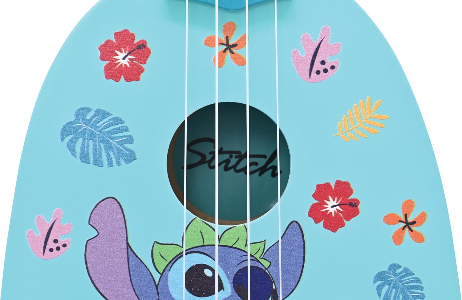 Lexibook - Disney Stitch My First Wooden Ukulele (K230D) 4
