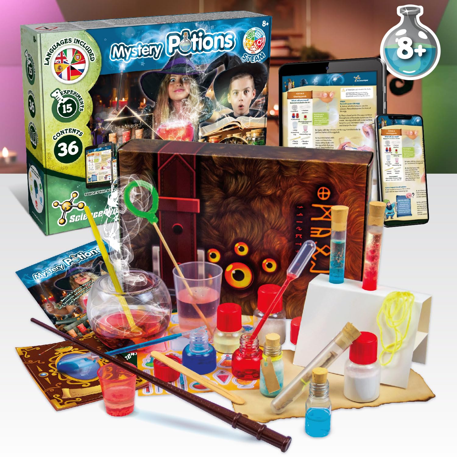 Science4you Magic Potions - Potion Making Kit for Kids 7+ Years 7