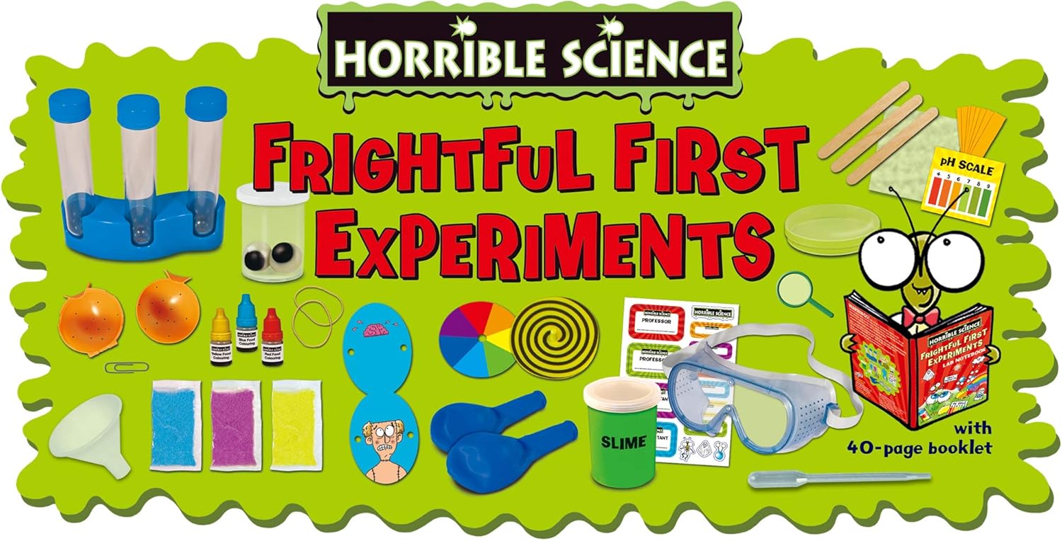 Horrible Science - Frightful First Experiments Kit by Galt Toys, Ages 6+ 3
