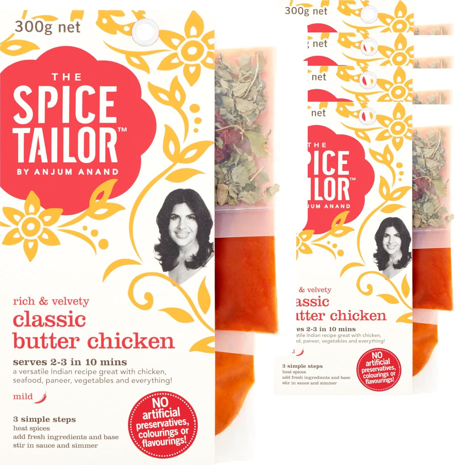 The Spice Tailor - Classic Butter Chicken Indian Meal Kit (Pack of 5)