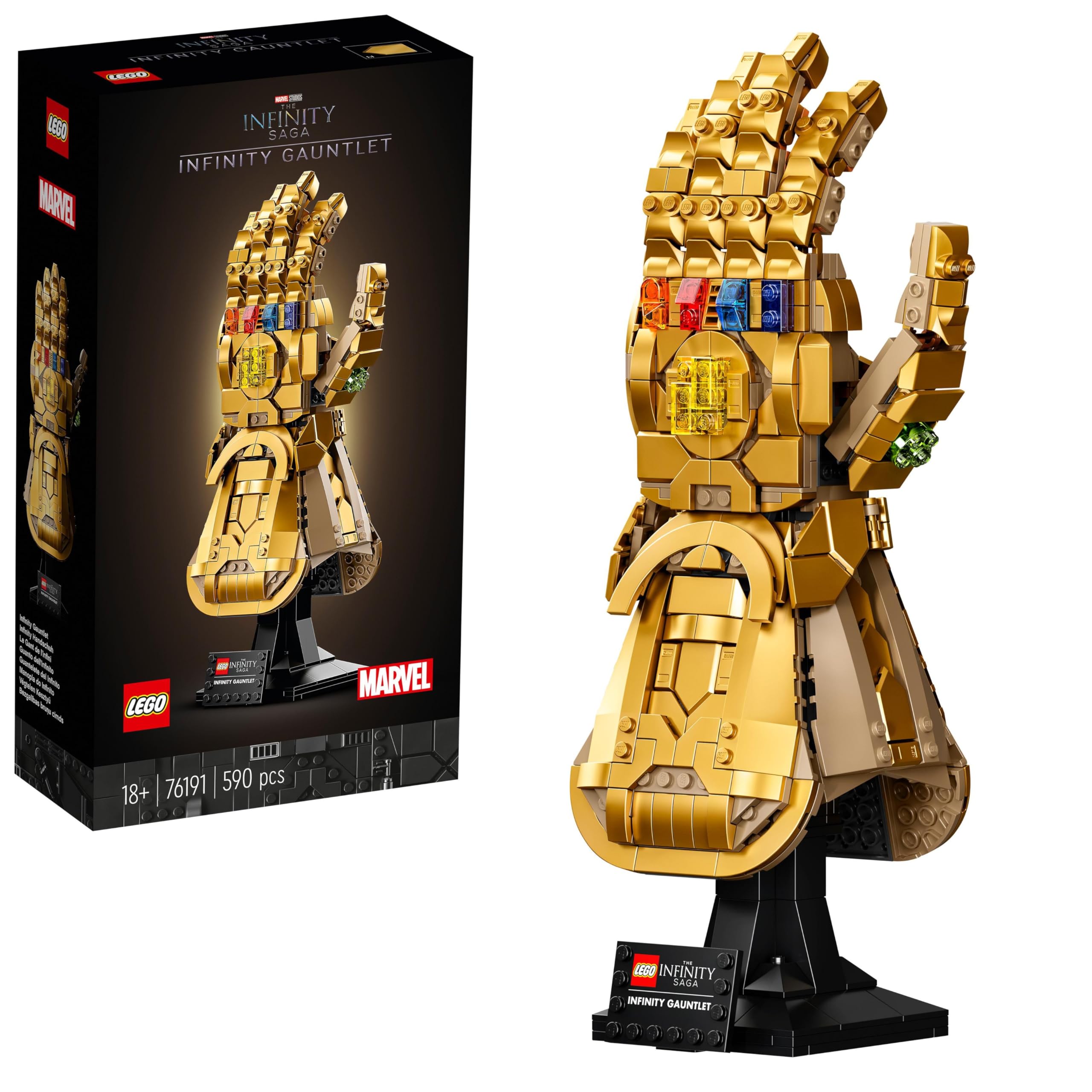 LEGO Marvel Infinity Gauntlet 76191 - Collectible Thanos Glove Building Set for Adults 9