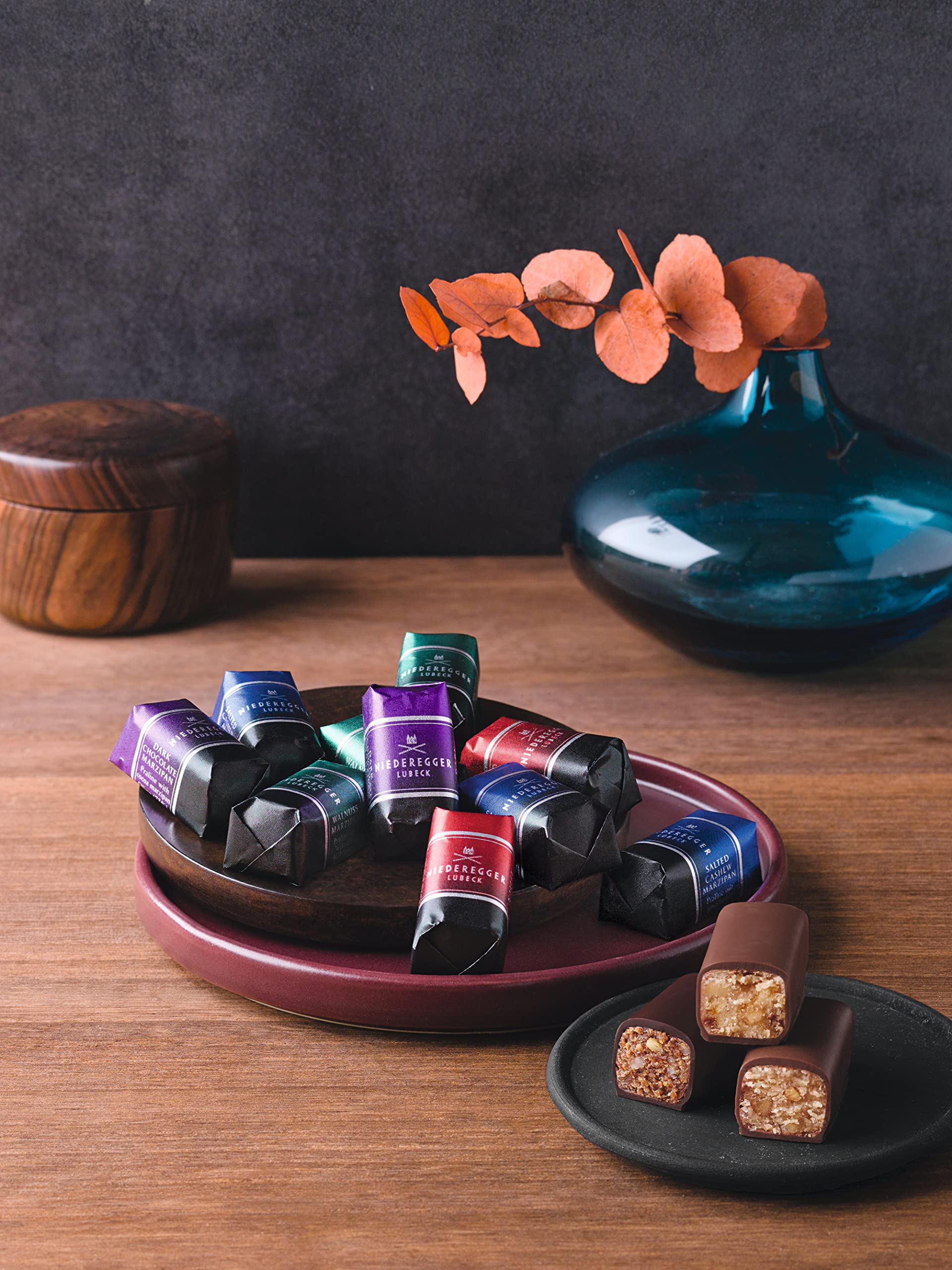 Niederegger Marzipan After Dark Edition - Verschiedene Schokoladen-Mandel-Marzipansorten 200g