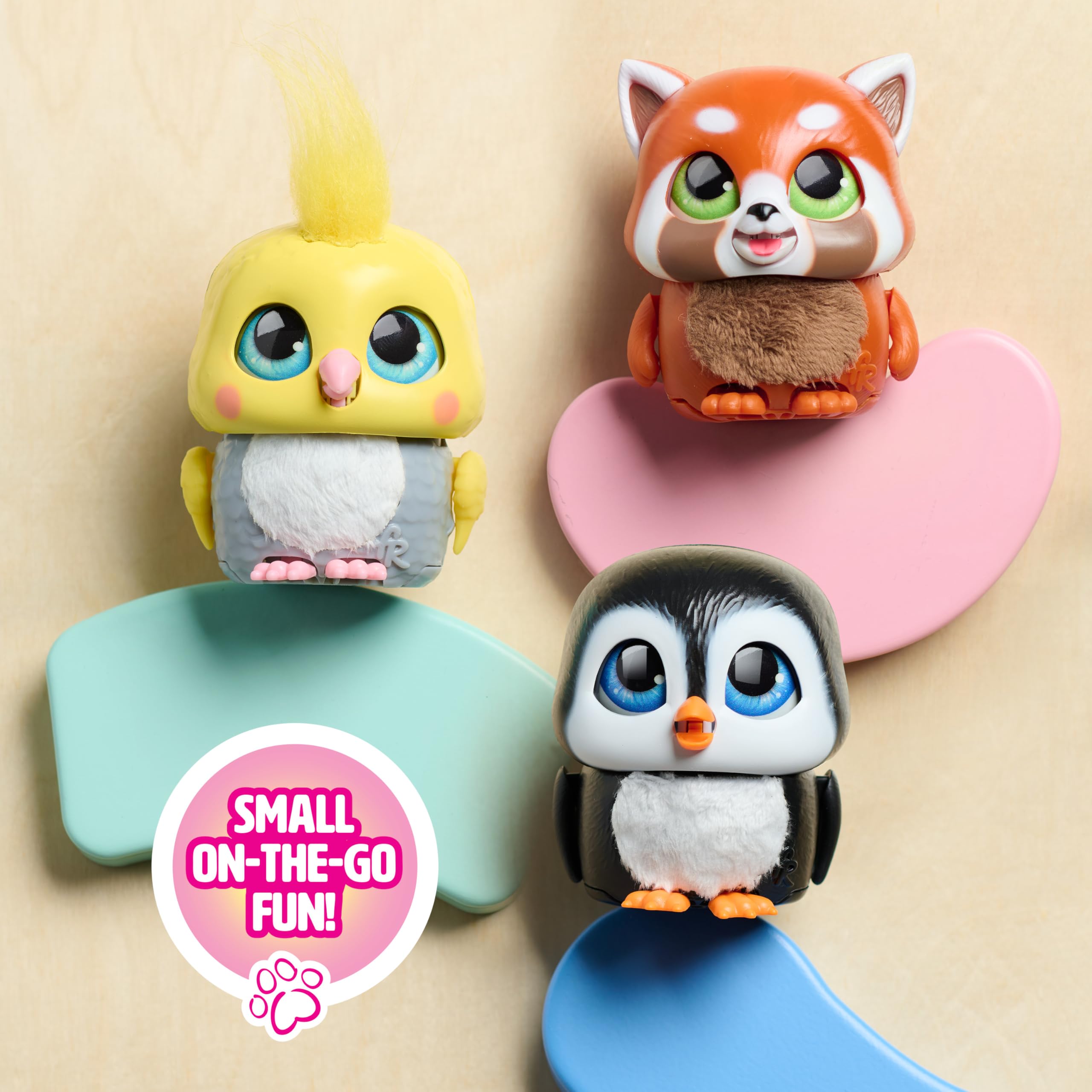 furReal Handfuls Shivers the Penguin - Interactive 3.5 Inch Plush Toy for Kids 4