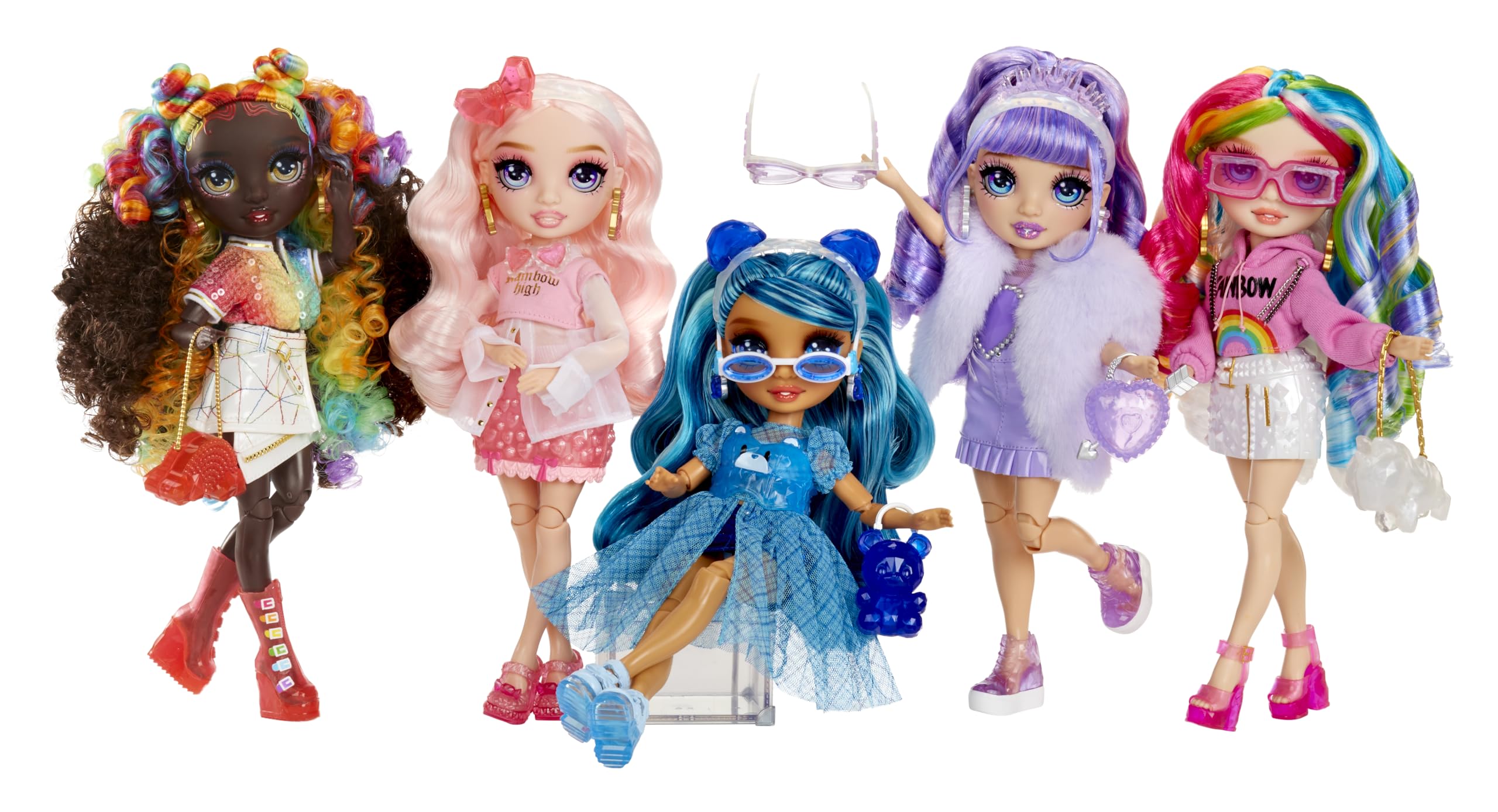 Rainbow High Creative Crystals Amaya Doll - 28 cm Fashion Doll with DIY Crystal Accessory Make It Kit | Ages 8+ 7