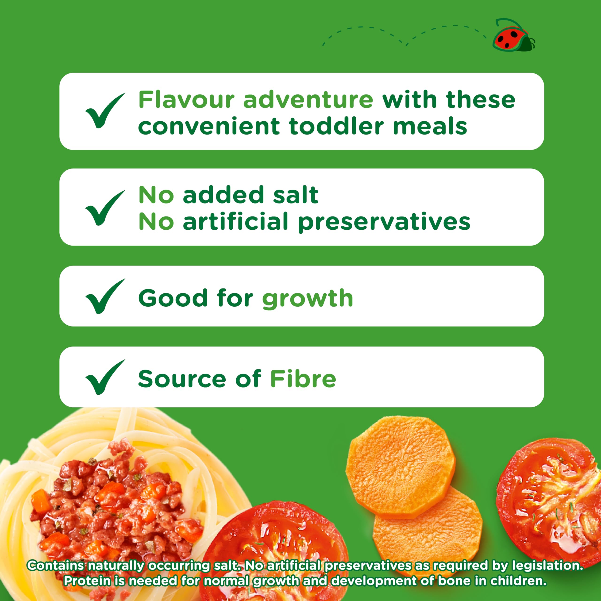 Cow & Gate - Spaghetti Bolognese Baby Food Meal (230g, Pack of 5) 3