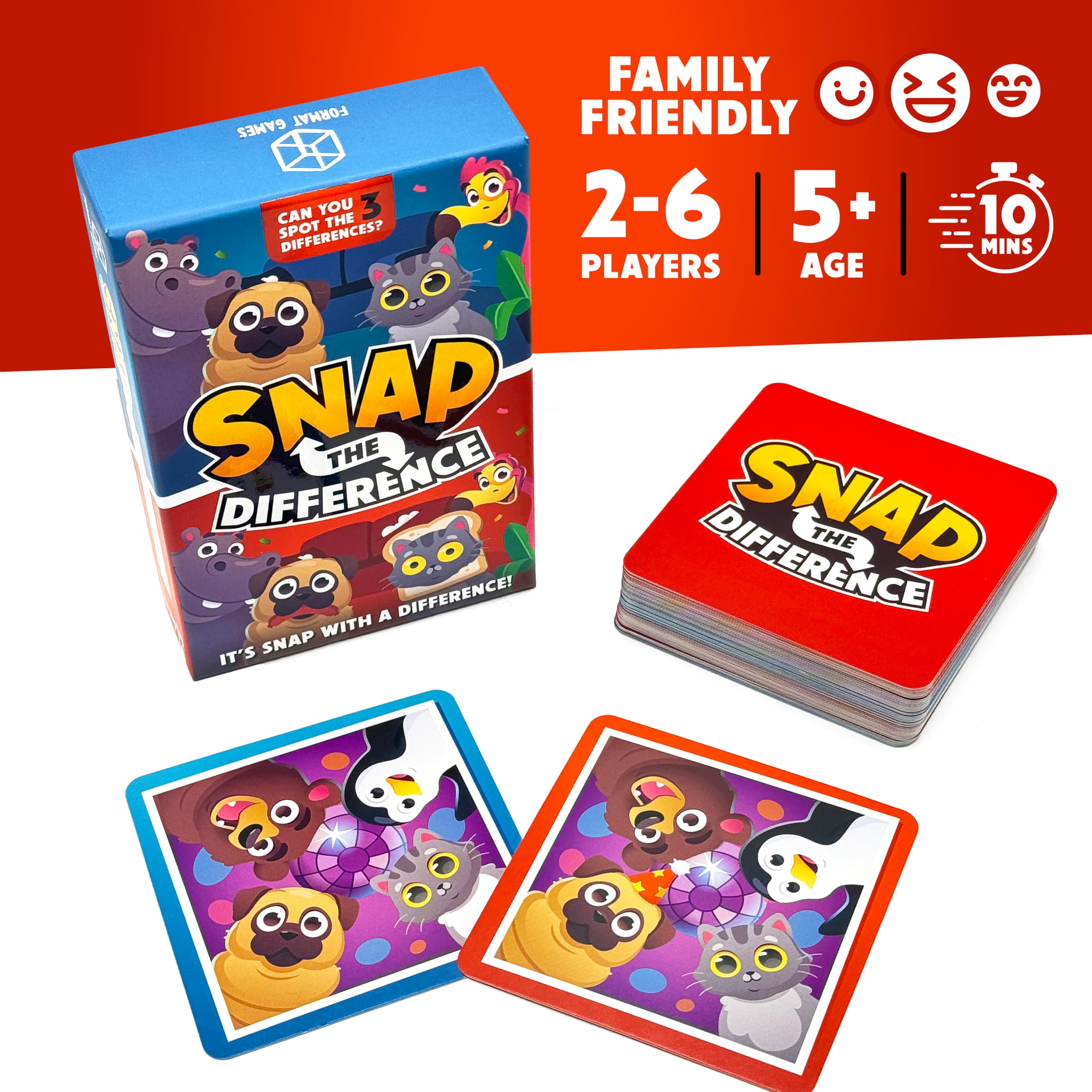 Format Games Snap the Difference Card Game 5