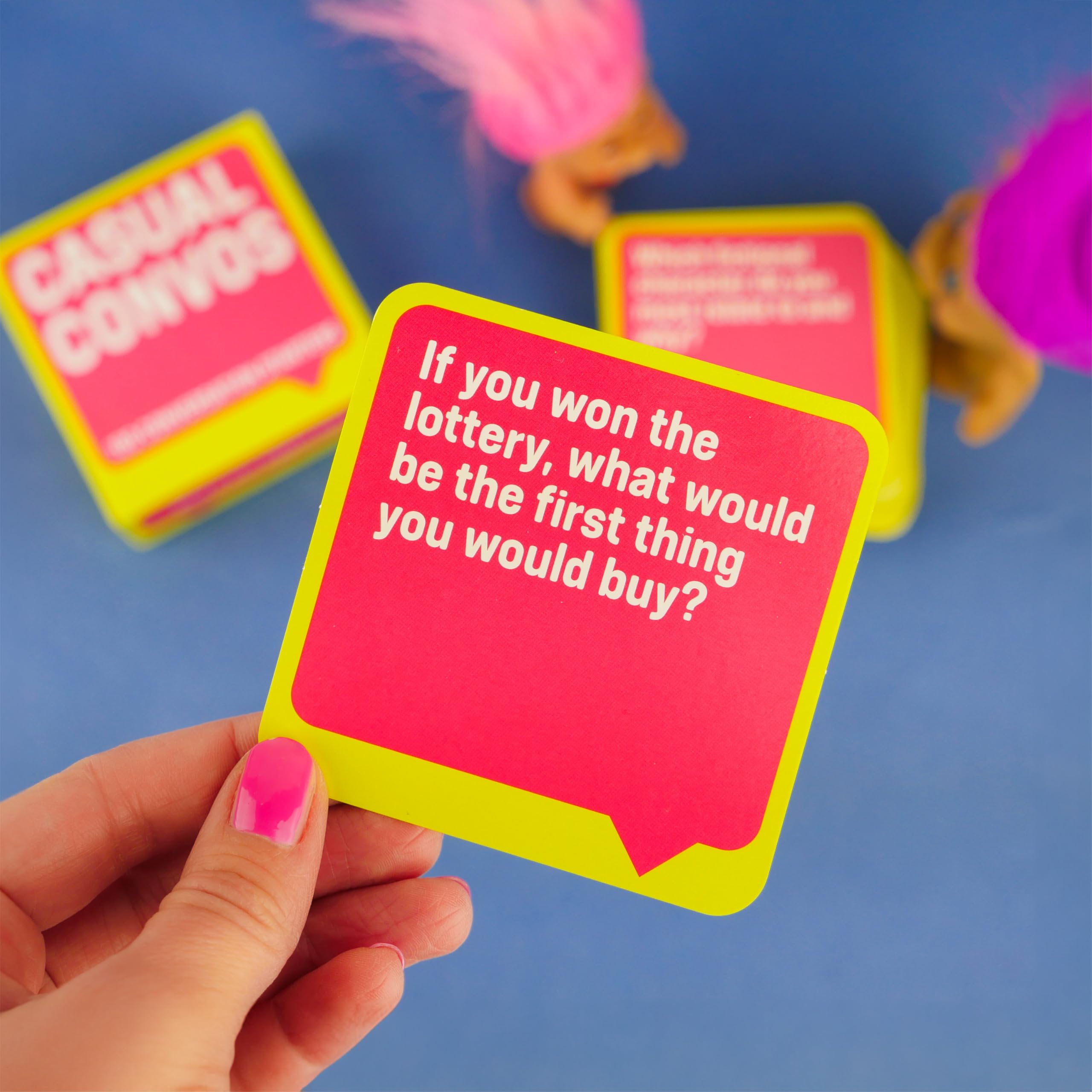 Gift Republic Casual Convos - 100 Conversation Starters Card Game 4