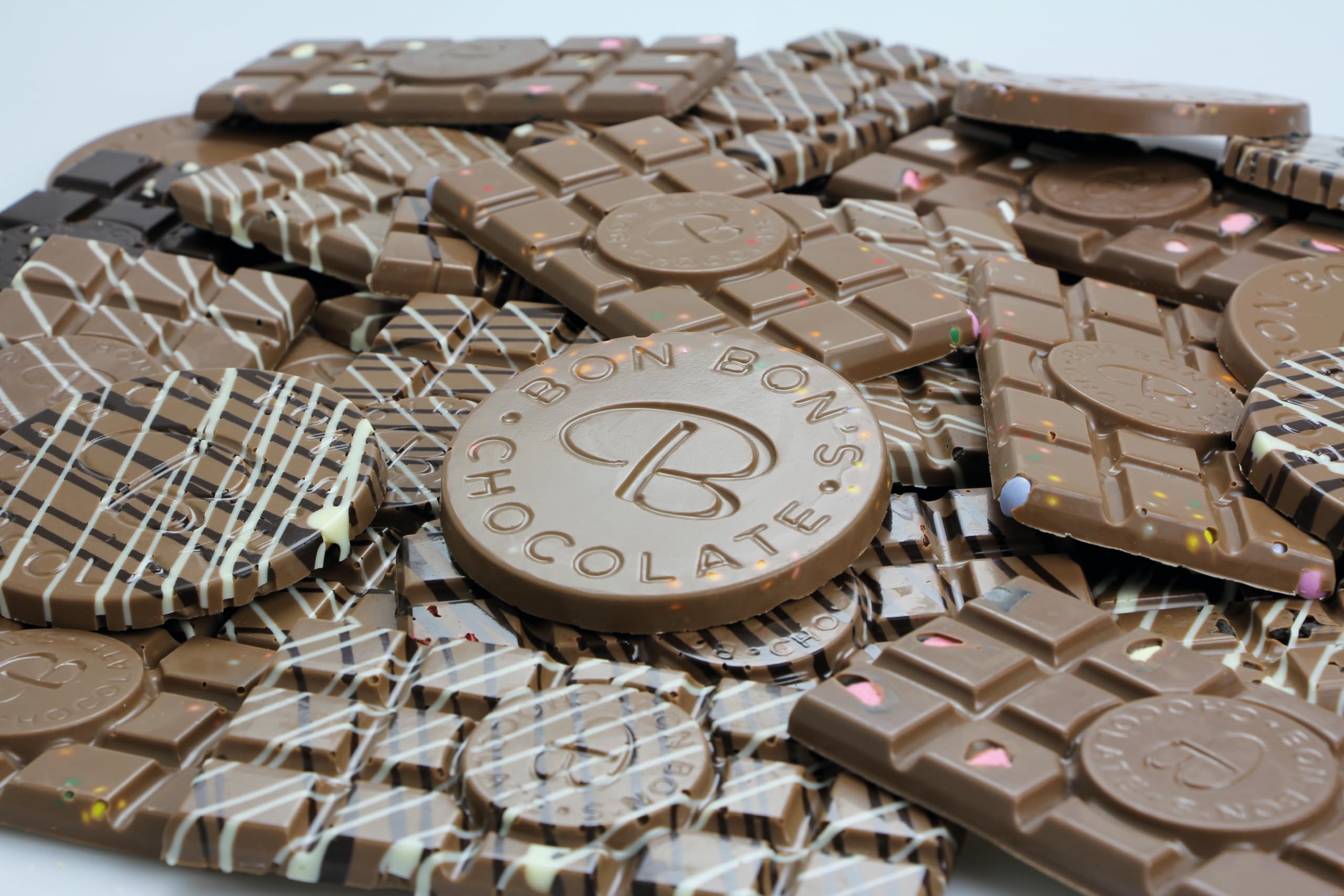 Bon Bon's Dark Chocolate Ginger Bar - 70g with 70% Cocoa & Crystallised Ginger 2