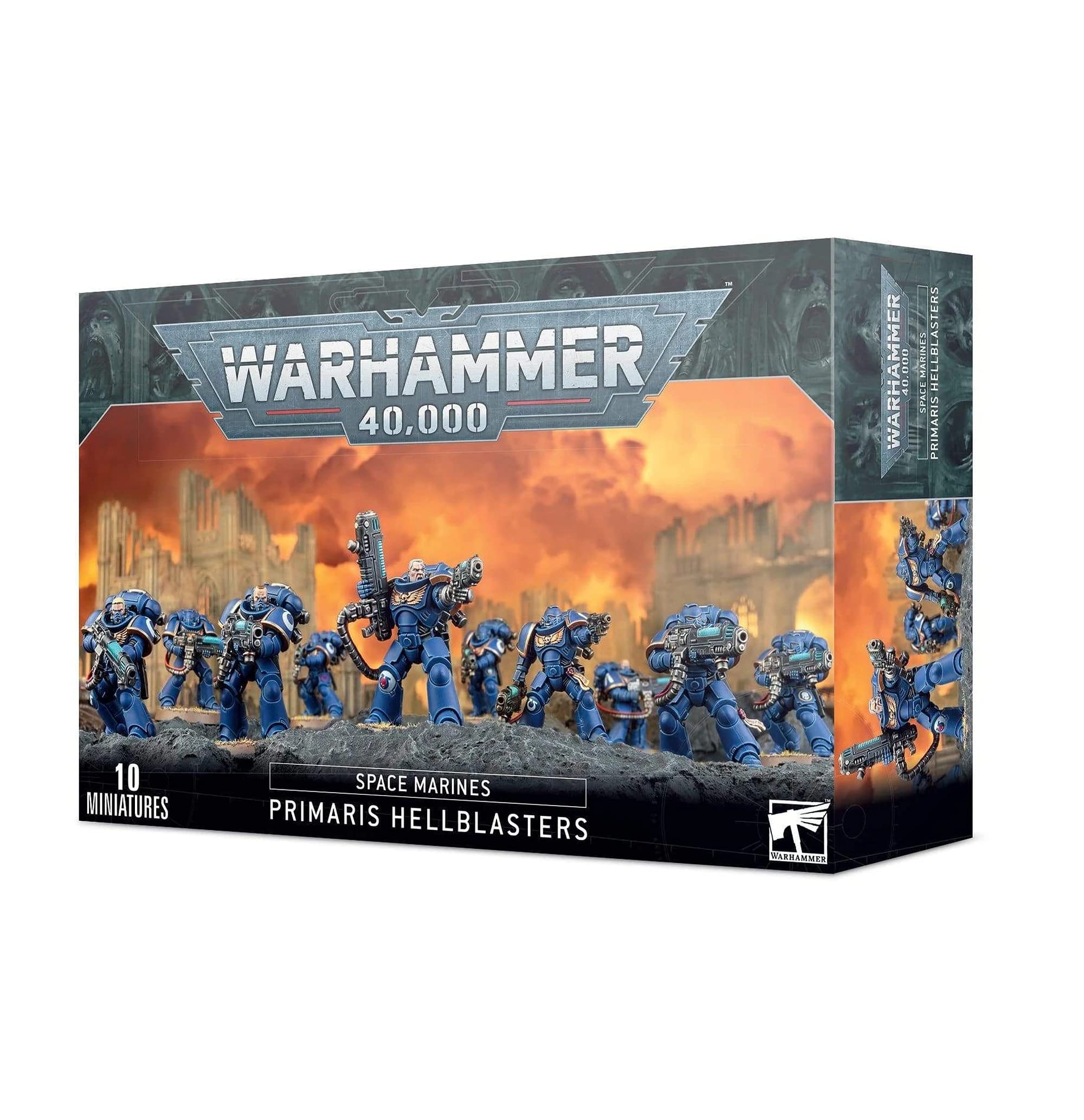Games Workshop Warhammer 40k Primaris Hellblasters 10-Piece Plastic Miniature Set 2