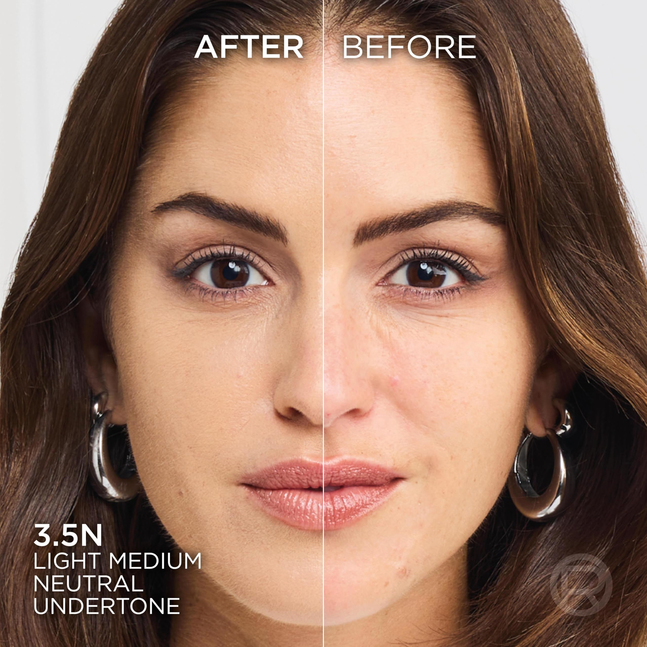 L'Oréal Paris True Match Liquid Foundation - Skincare Infused with Hyaluronic Acid, SPF 16, 3.5N Peach, 30 ml 7