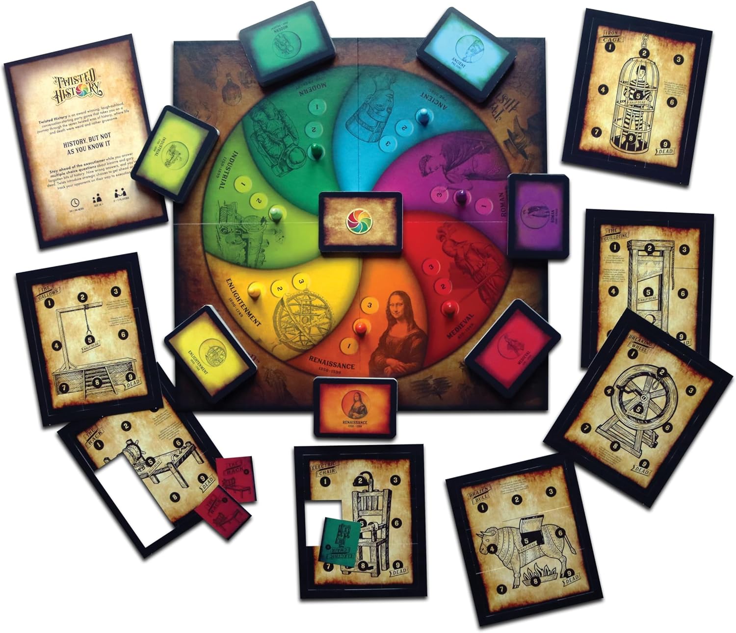 Shuffle Twisted History Board Game 4