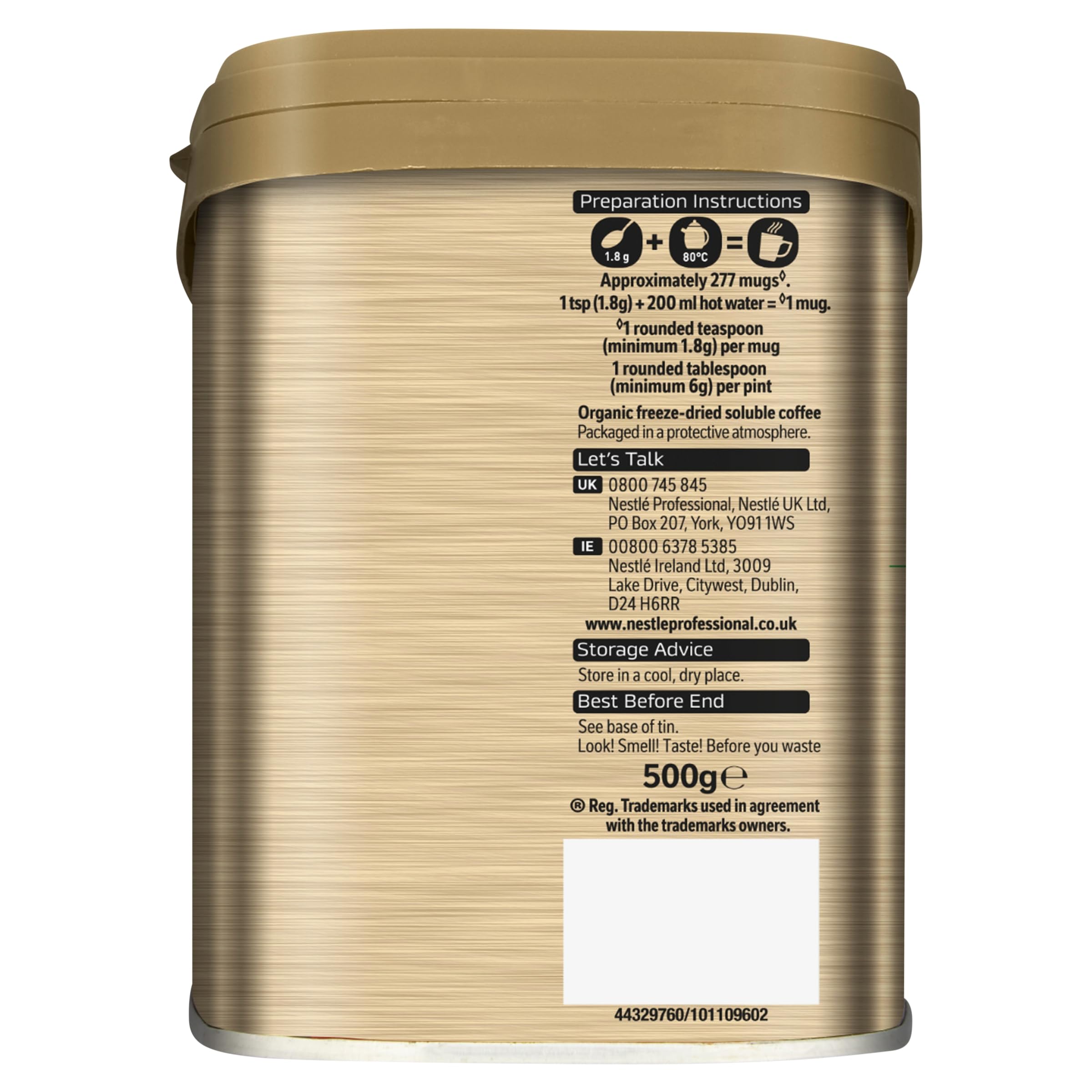 NESCAFÉ Bio Fairtrade Instantkaffee 500g – 100% Arabica, Zitrusnoten, EU-Bio-zertifiziert 9