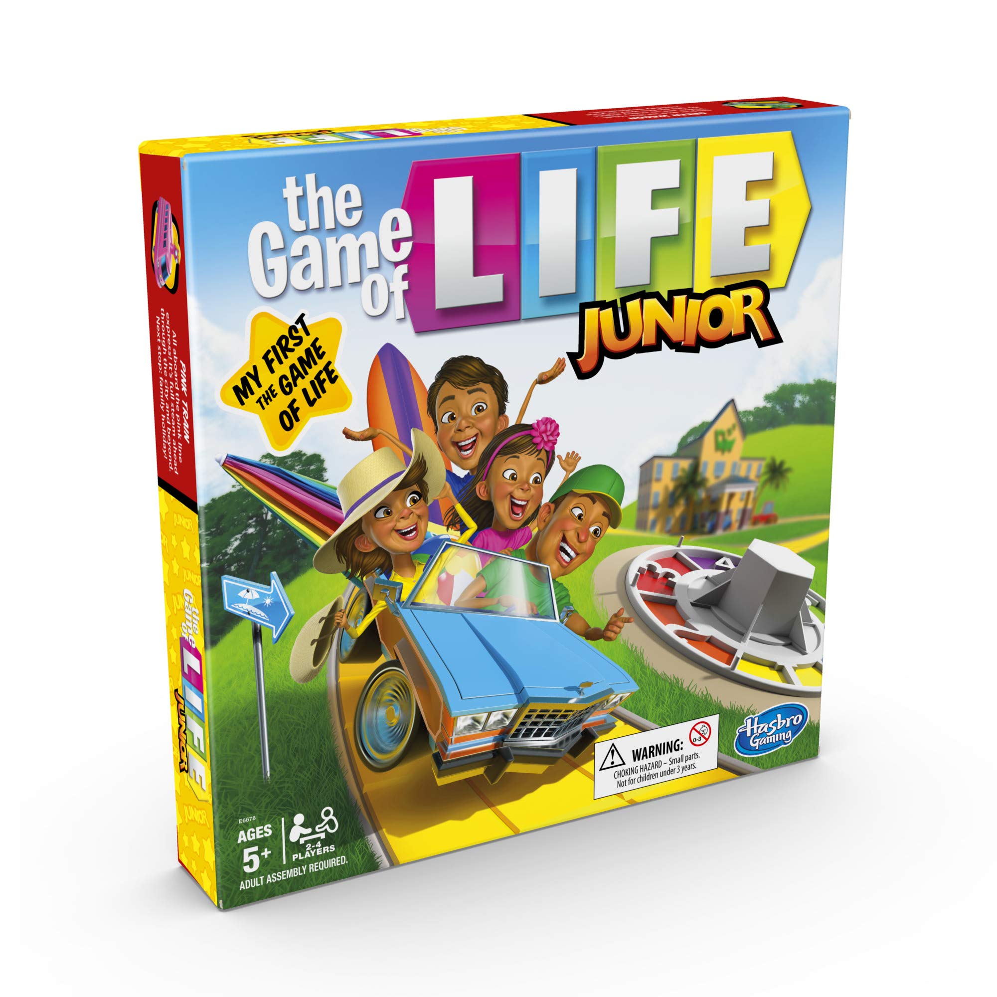 Hasbro Gaming The Game of Life Junior Board Game for Kids From Age 5, Game for 2 to 4 Players 7