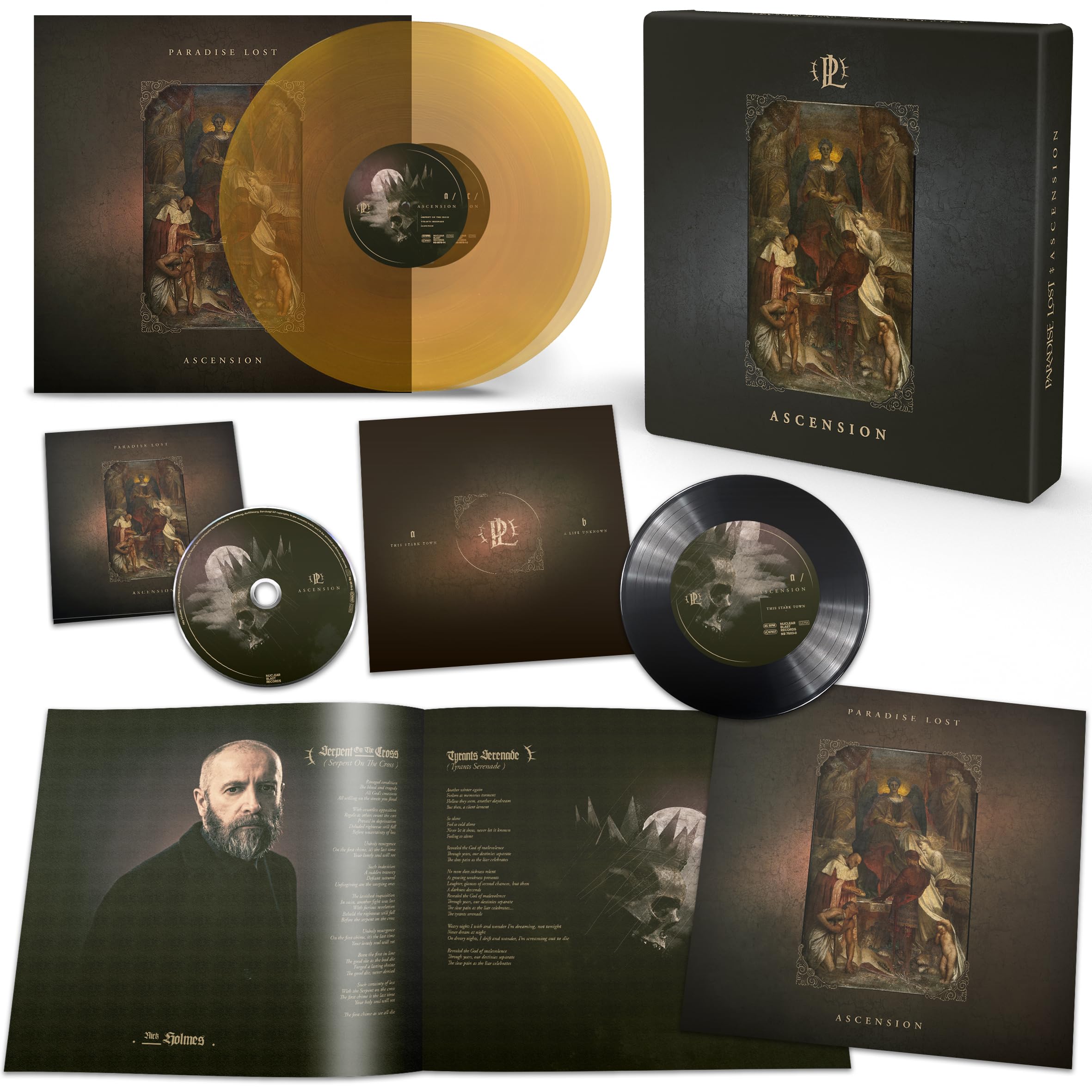 Paradise Lost - Ascension Mailorder Box (2LP Picture Disc, 7" Vinyl, Digital Download)