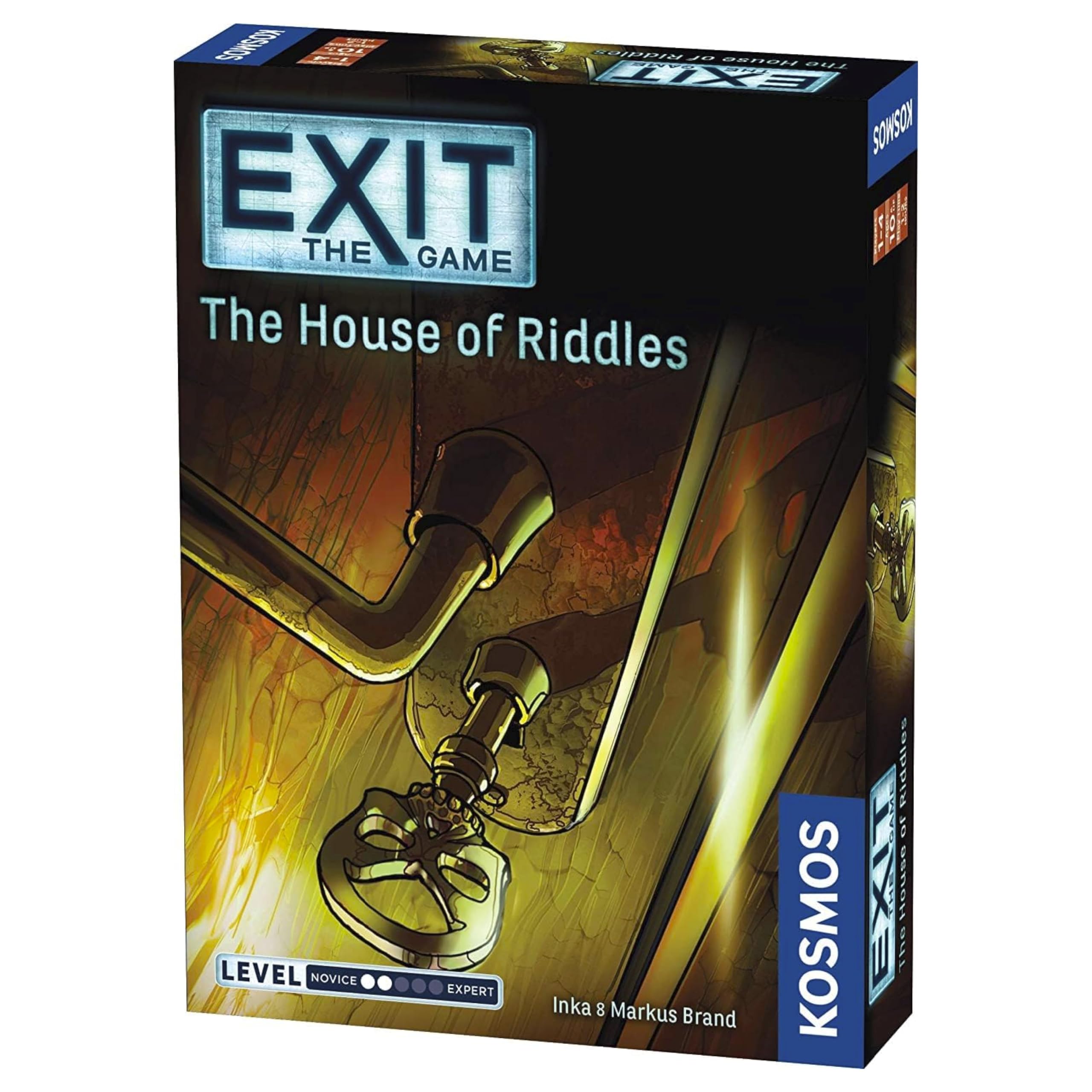 Thames & Kosmos EXIT: The House of Riddles Board Game | Strategy Puzzle | 1-4 Players | Ages 10+