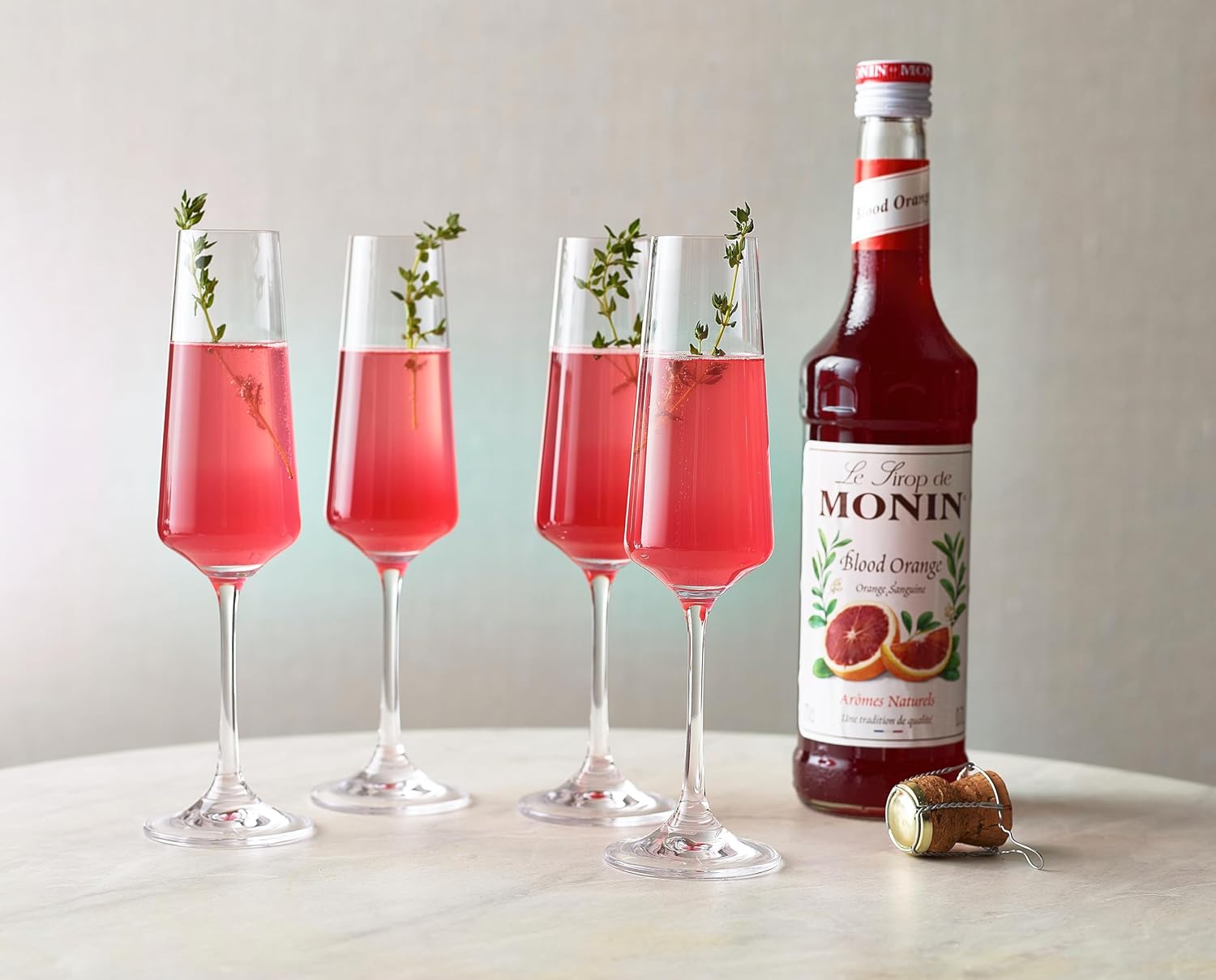 MONIN Blutorangensirup 700 ml – Veganes, natürliches Aroma für Cocktails, Mocktails und Getränke 7