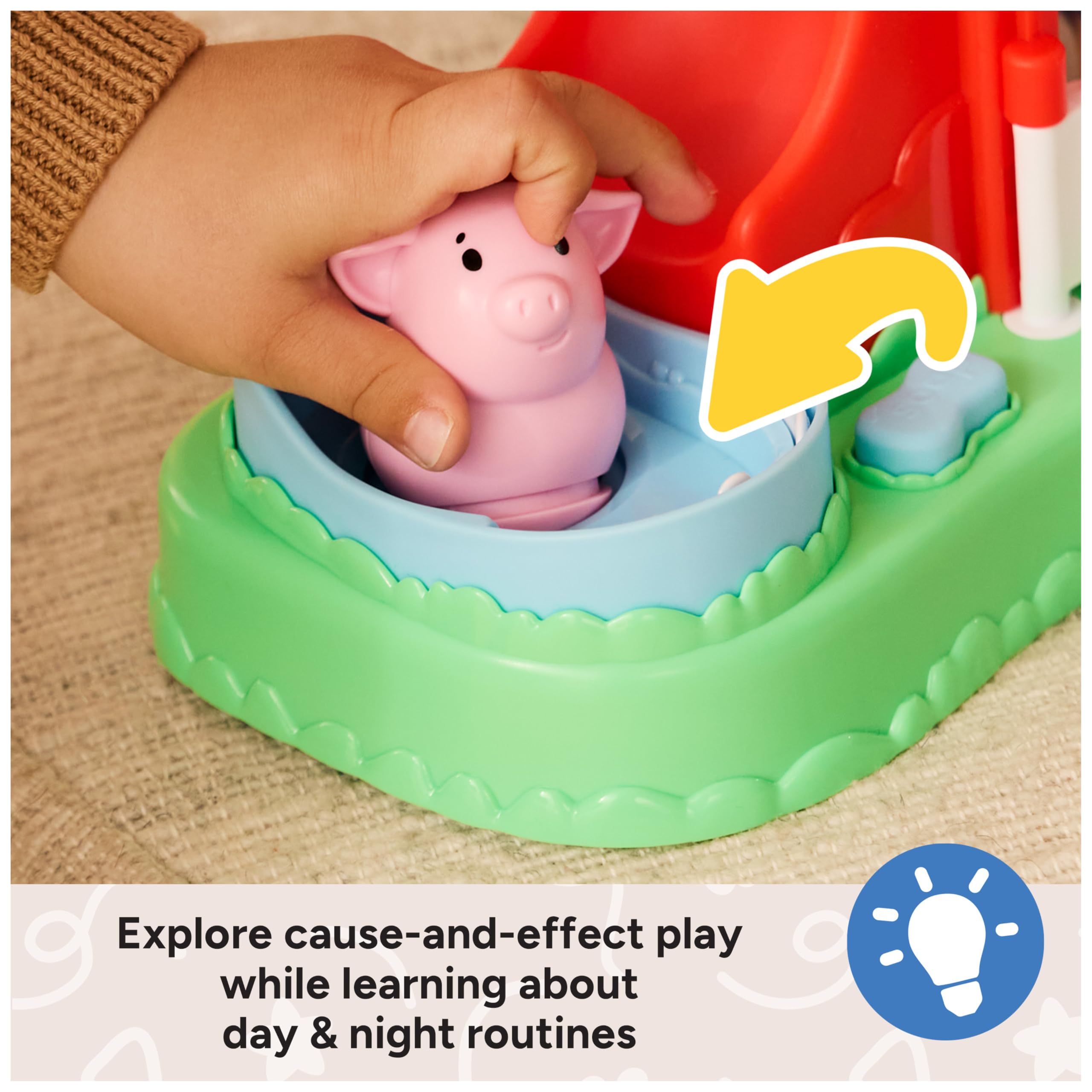 Ms. Rachel My First Learning Farm Playset - Interactive Learning for Toddlers 1-3 | Multicolor Plastic 5