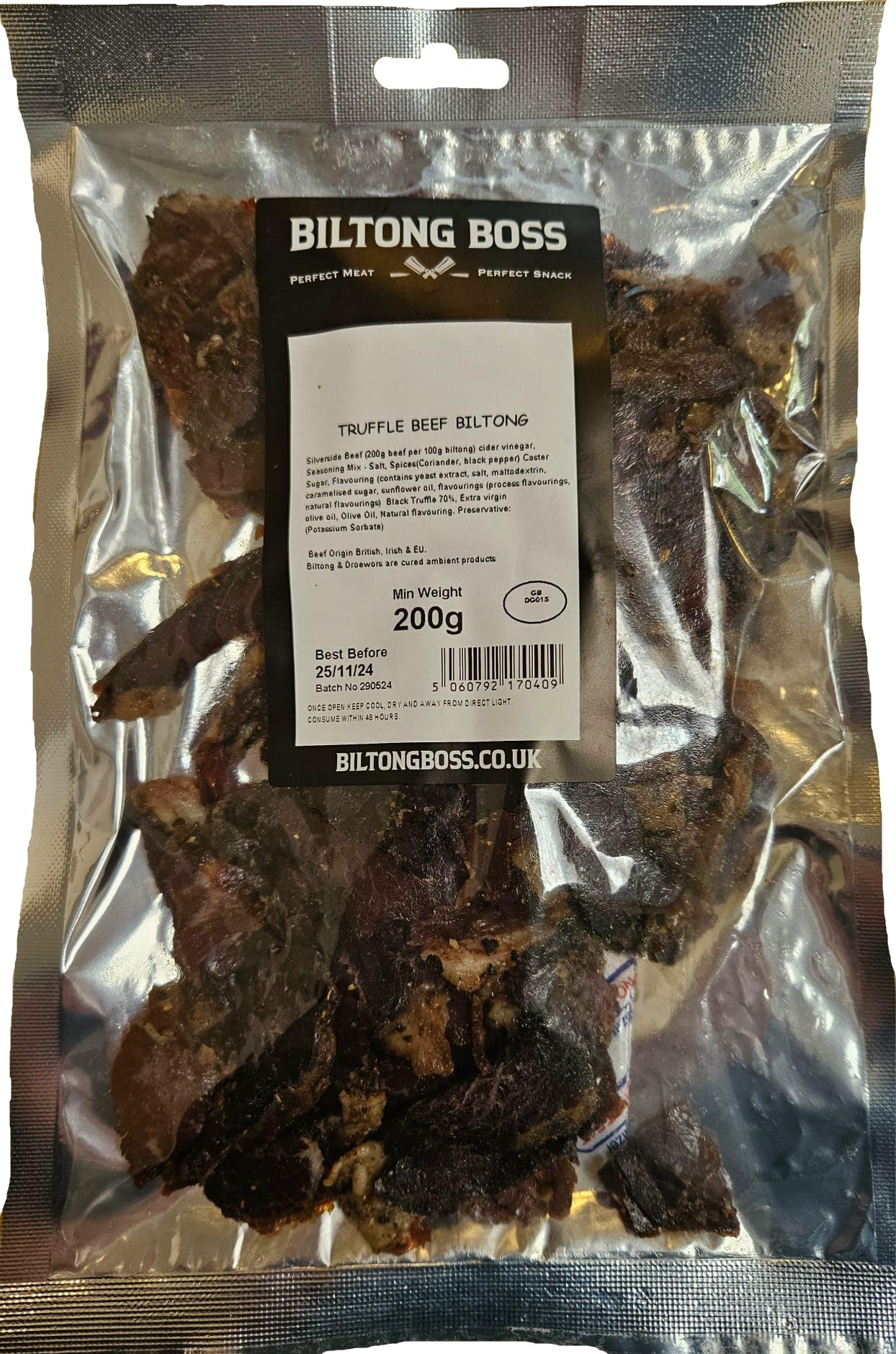 Biltong Boss - Truffle Boss Beef Biltong (200g)