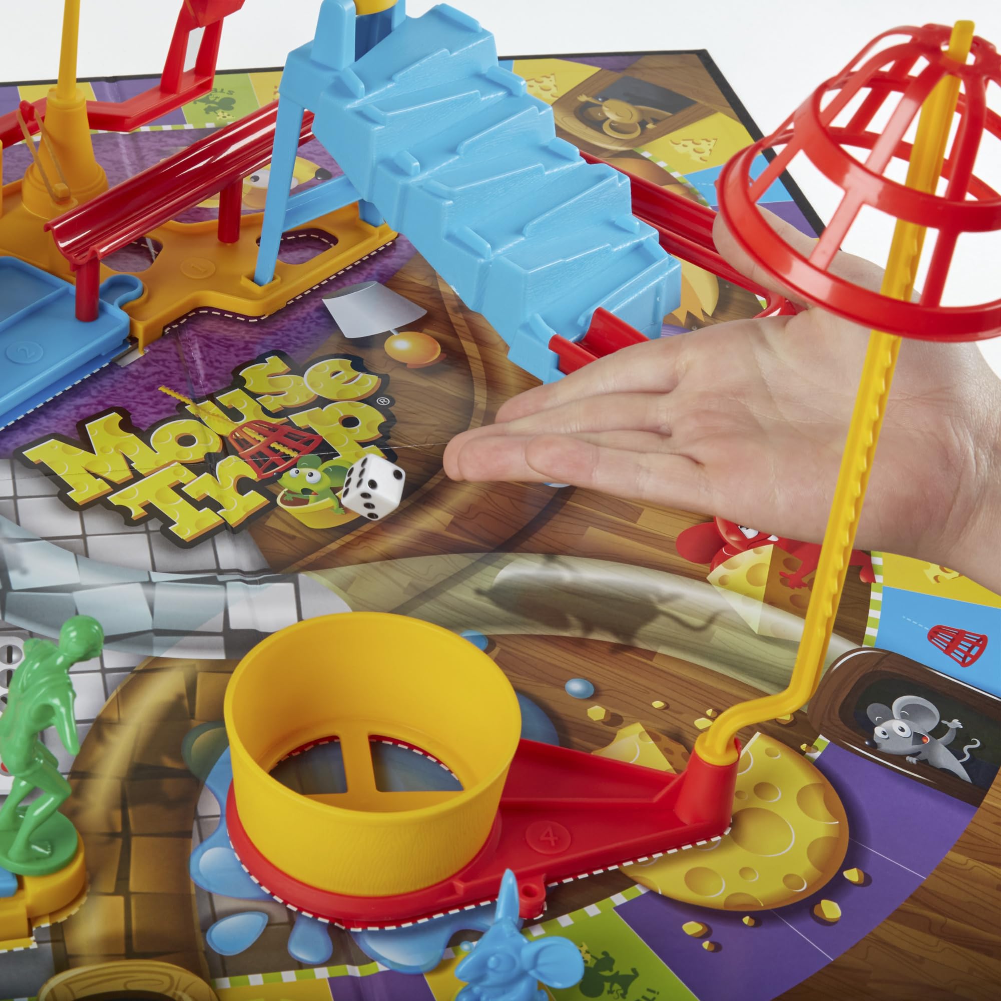 Hasbro Gaming Mouse Trap Board Game for Kids Ages 6 and Up 13
