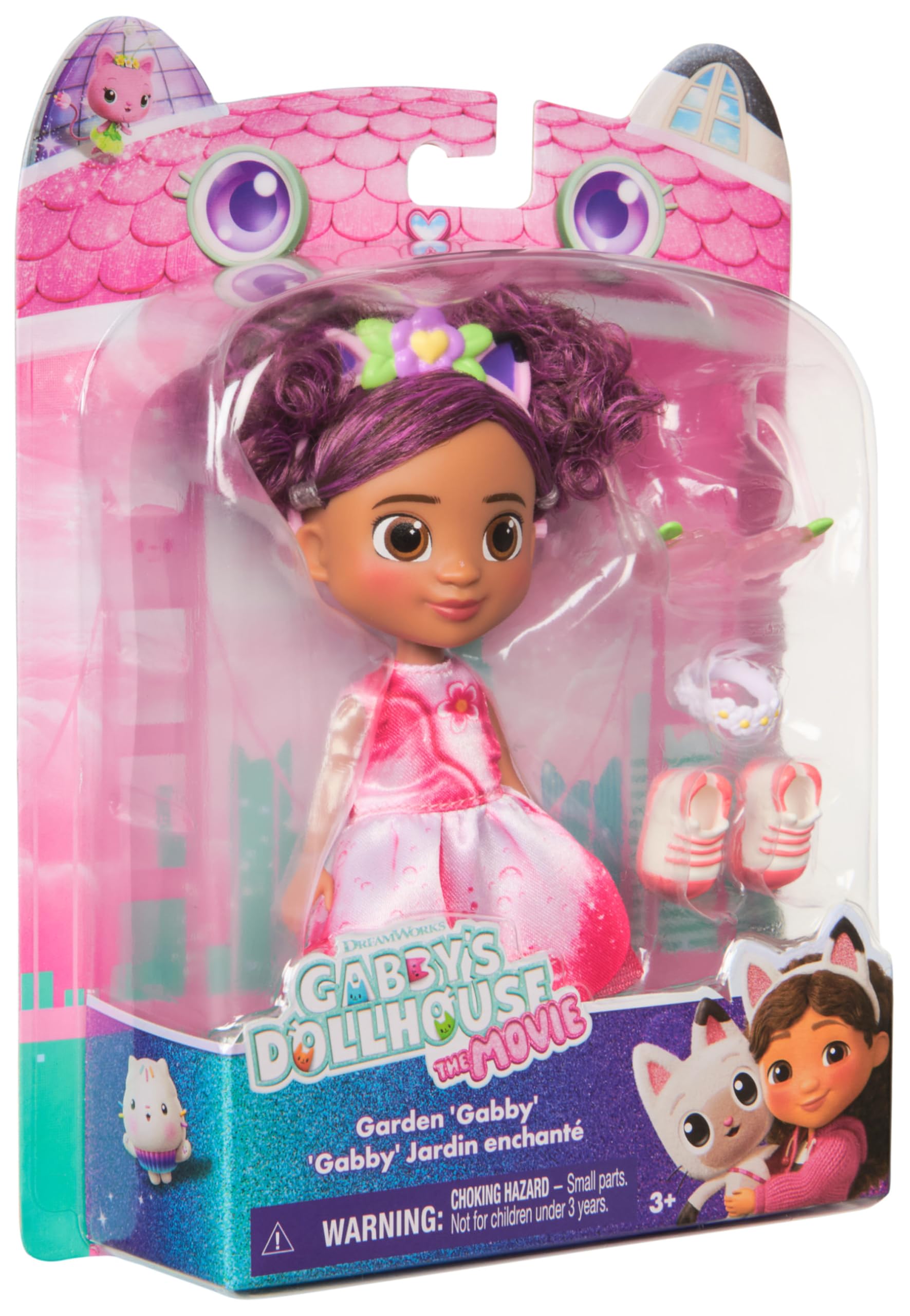 Garden Gabby Doll from Gabby's Dollhouse: The Movie - 15cm with Removable Cat Ears & Accessories 5