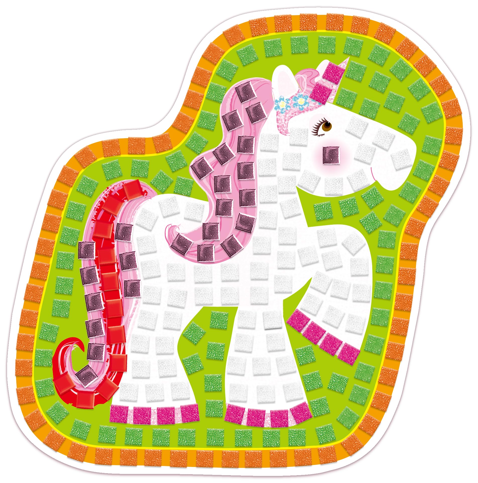 Galt Fairy Sparkle Mosaics Kids Craft Kit - Multi 12